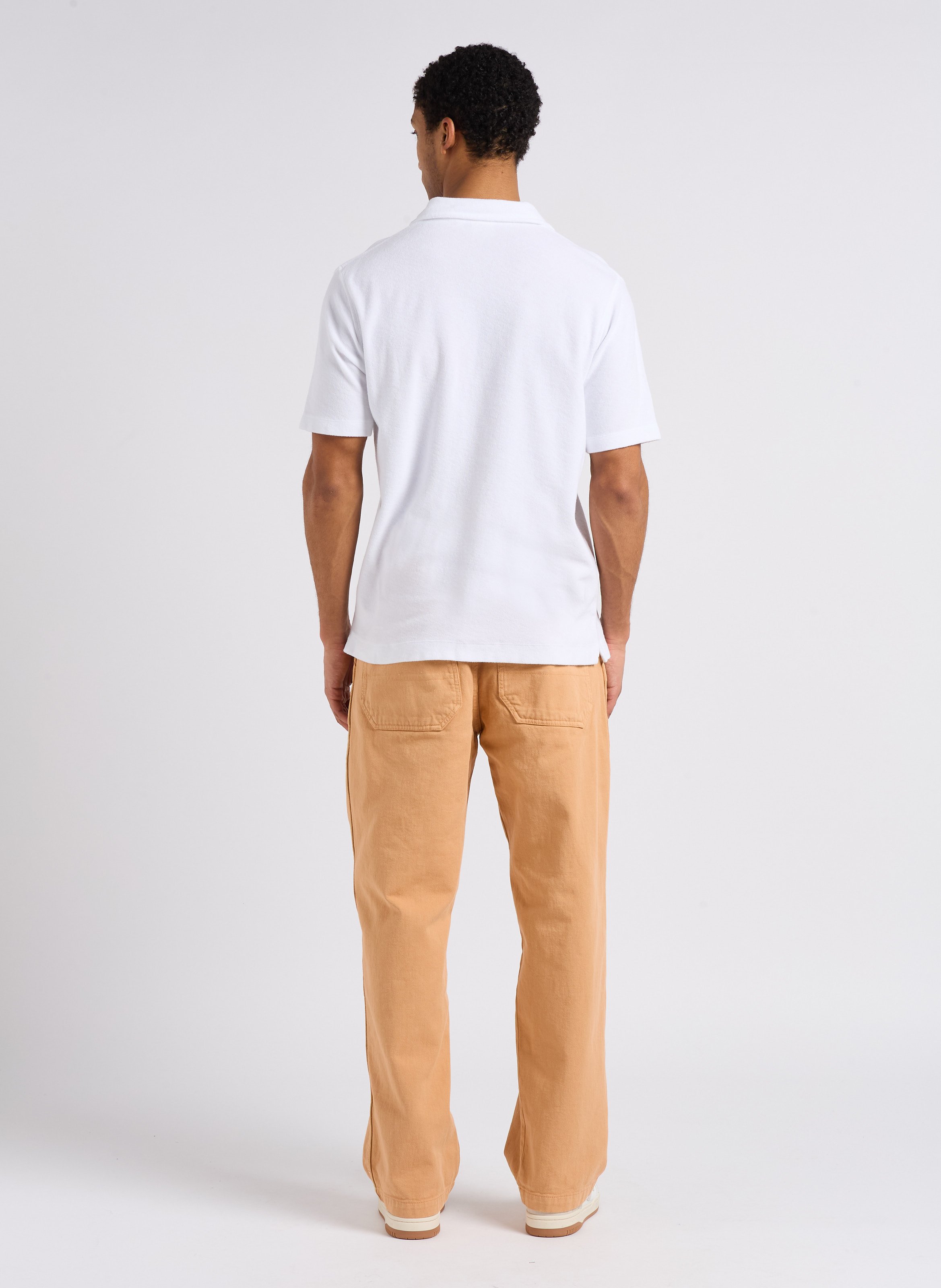 Pantalon large en coton HOMECORE Rose