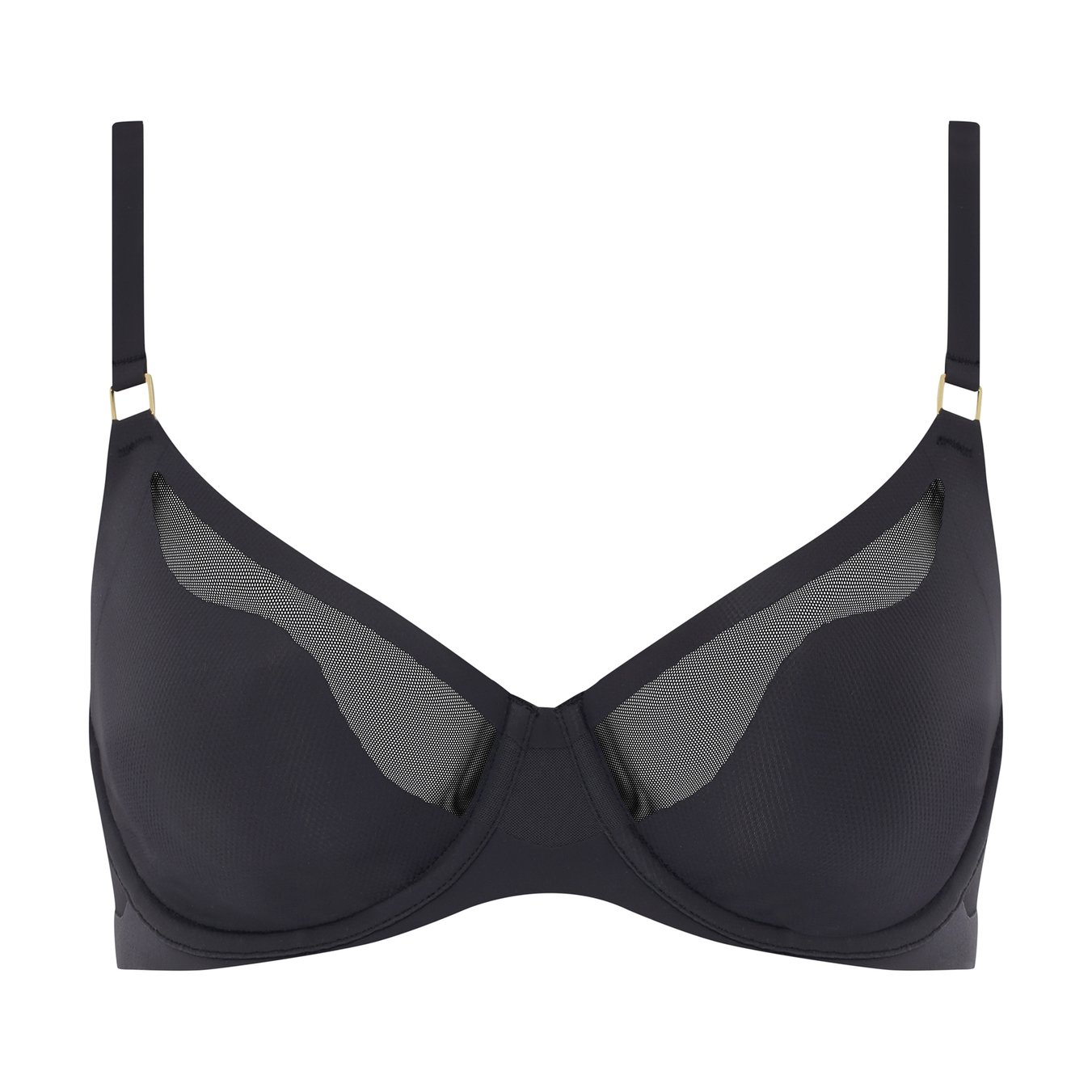 Moulded full-cup bra CHANTELLE Black