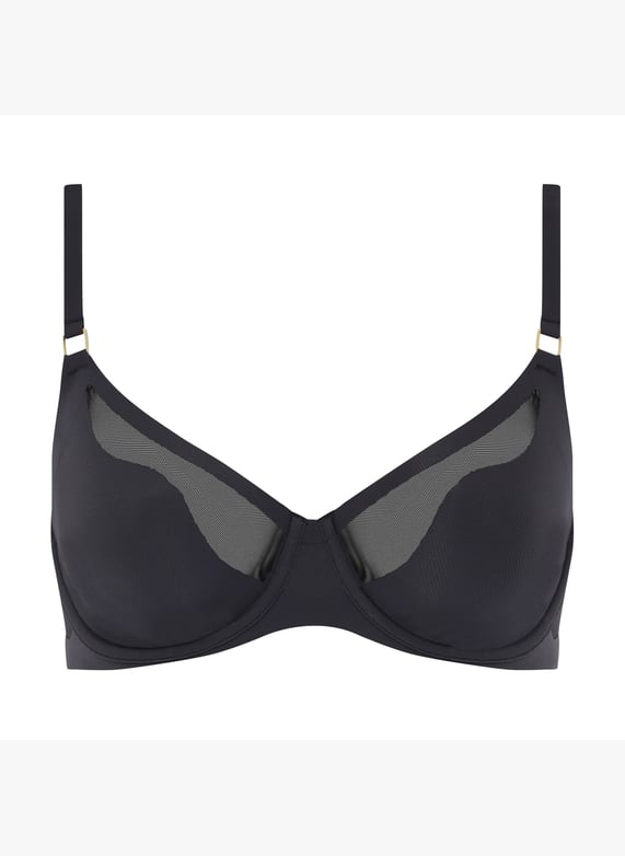 Moulded full-cup bra | Black by CHANTELLE Moulded full-cup bra Black