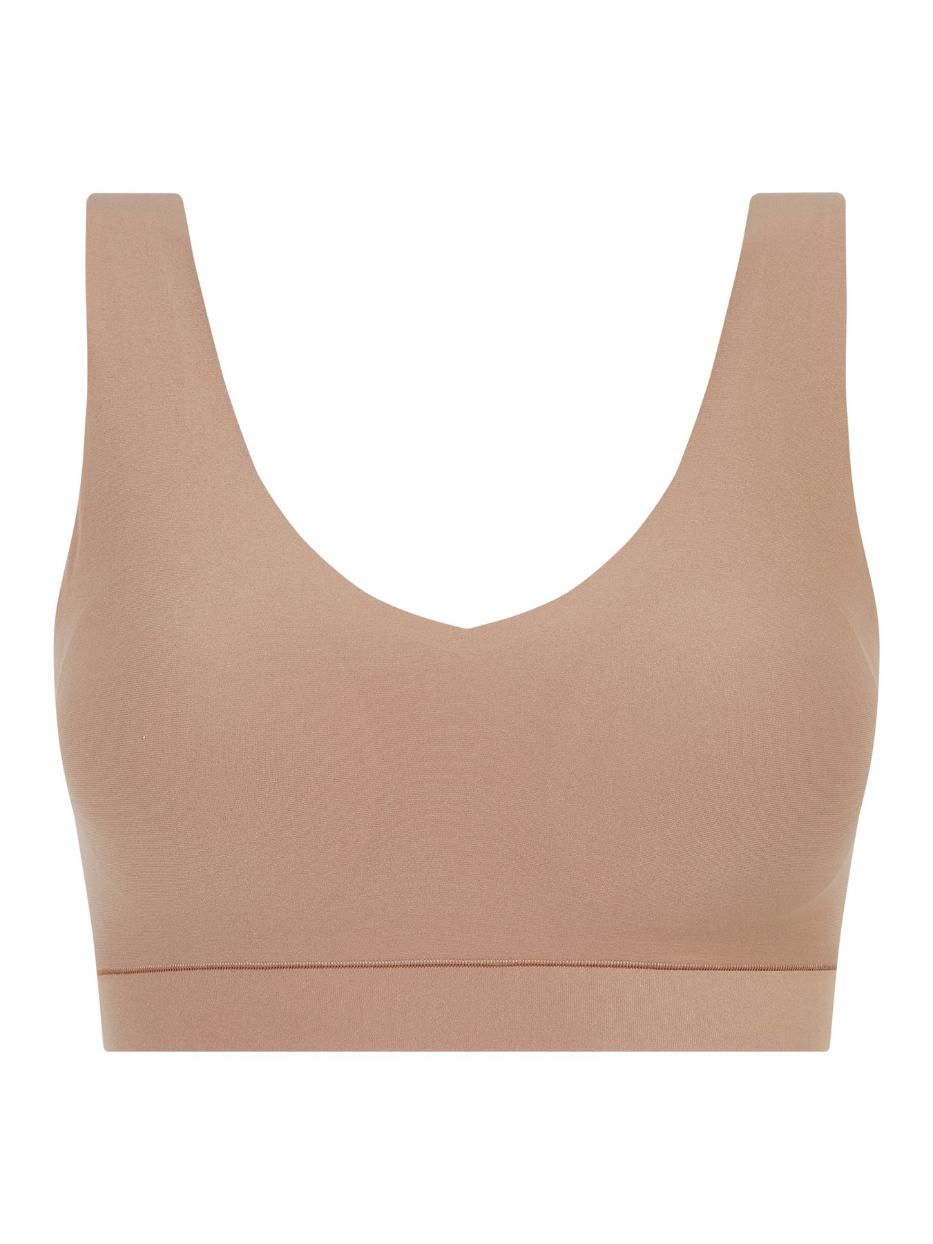 Crop top with cups CHANTELLE Beige