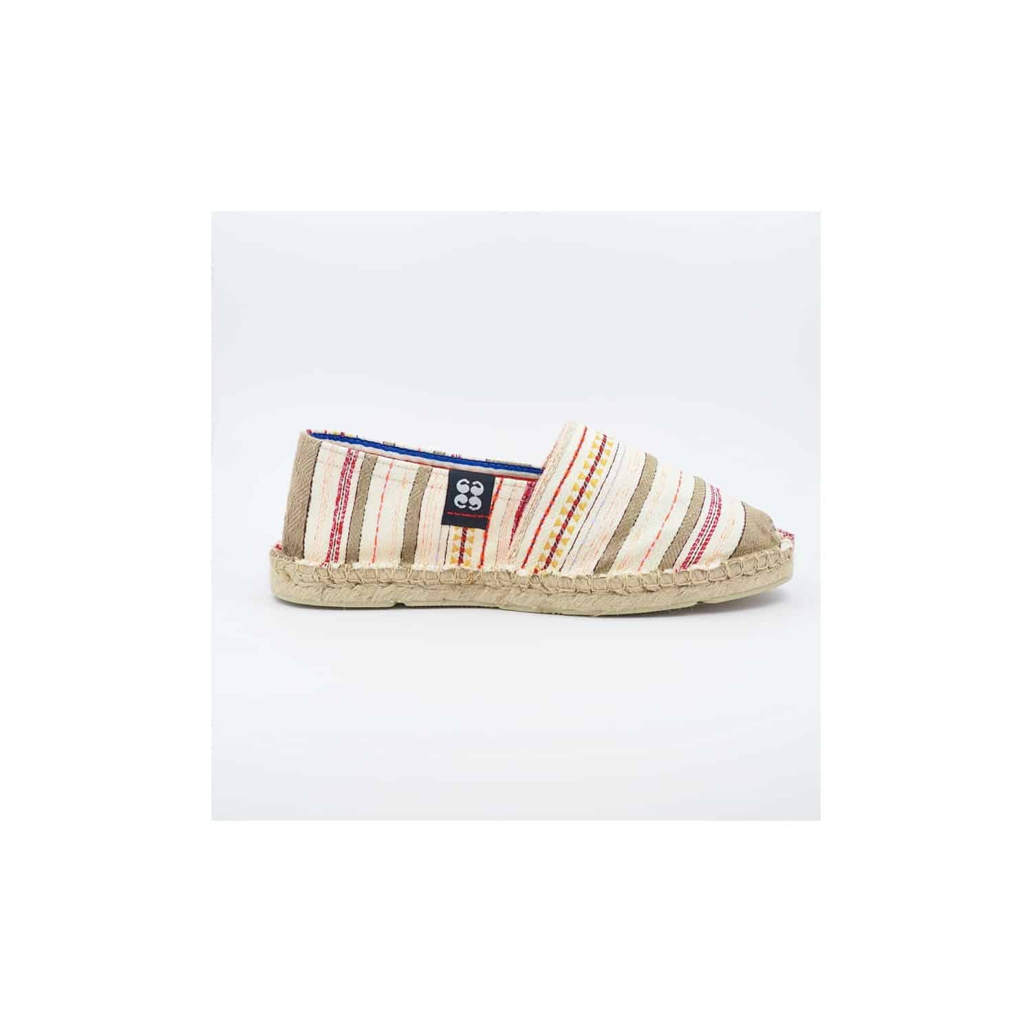 Striped espadrilles ART OF SOULE Beige
