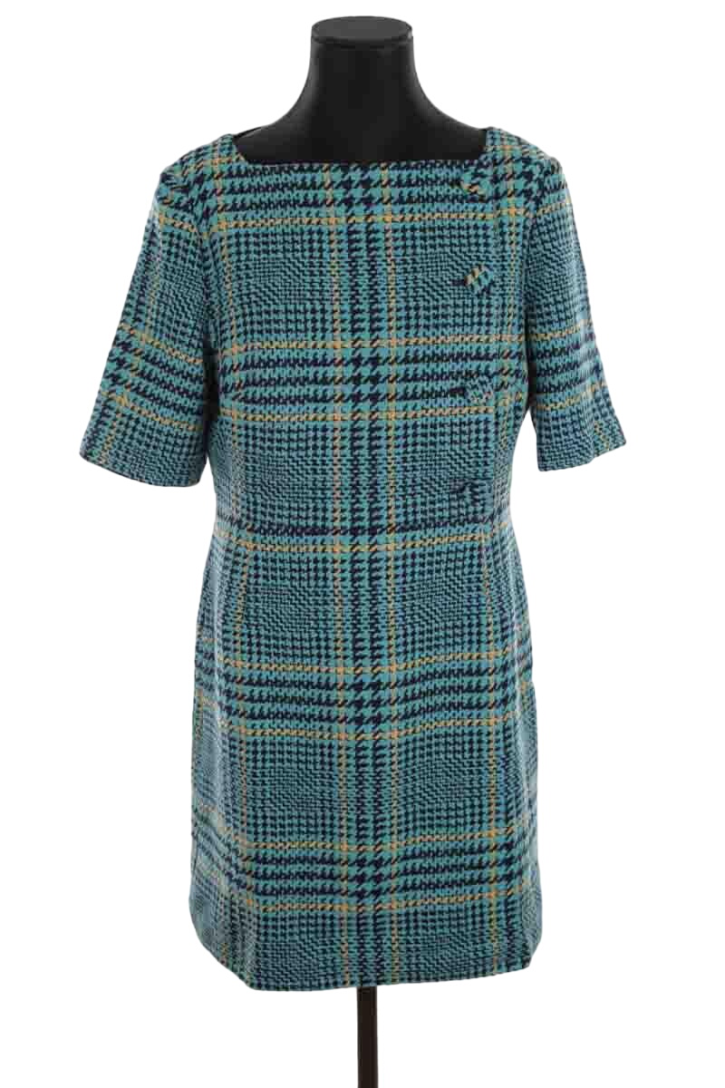 V-neck dress LK BENNETT - Seconde Main Blue