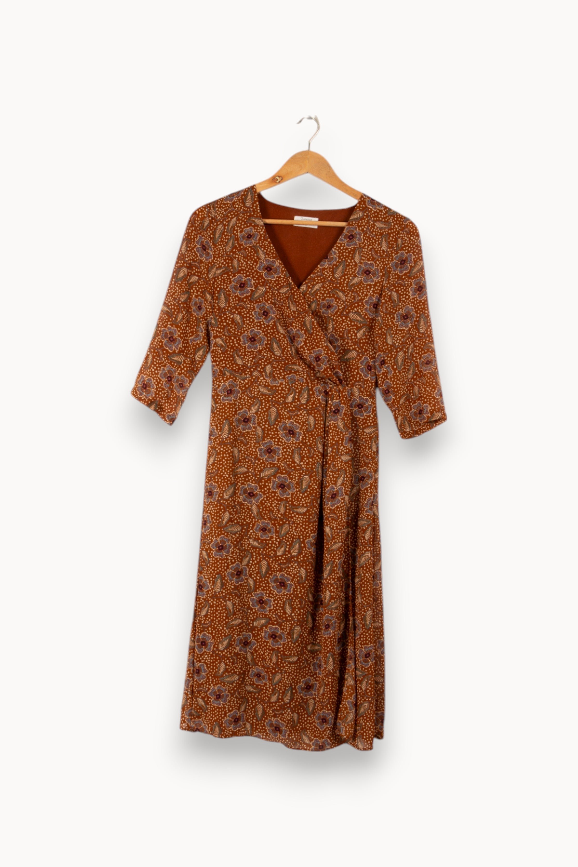 Midi dress GARANCE PARIS Brown