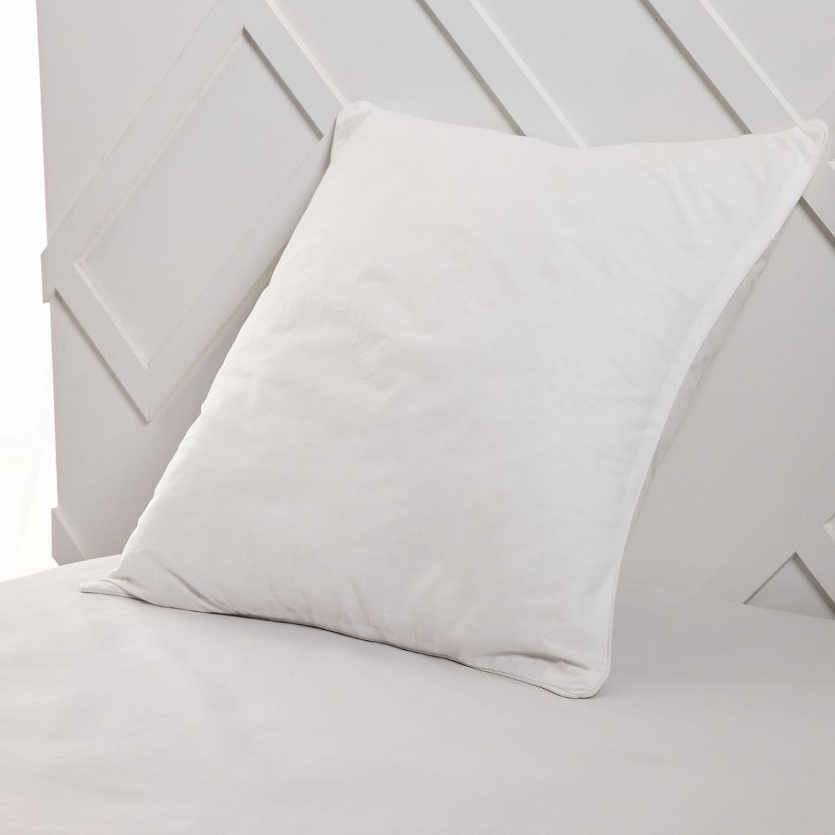 Square percale pillowcase in cotton percale TODAY LINGE DE MAISON White