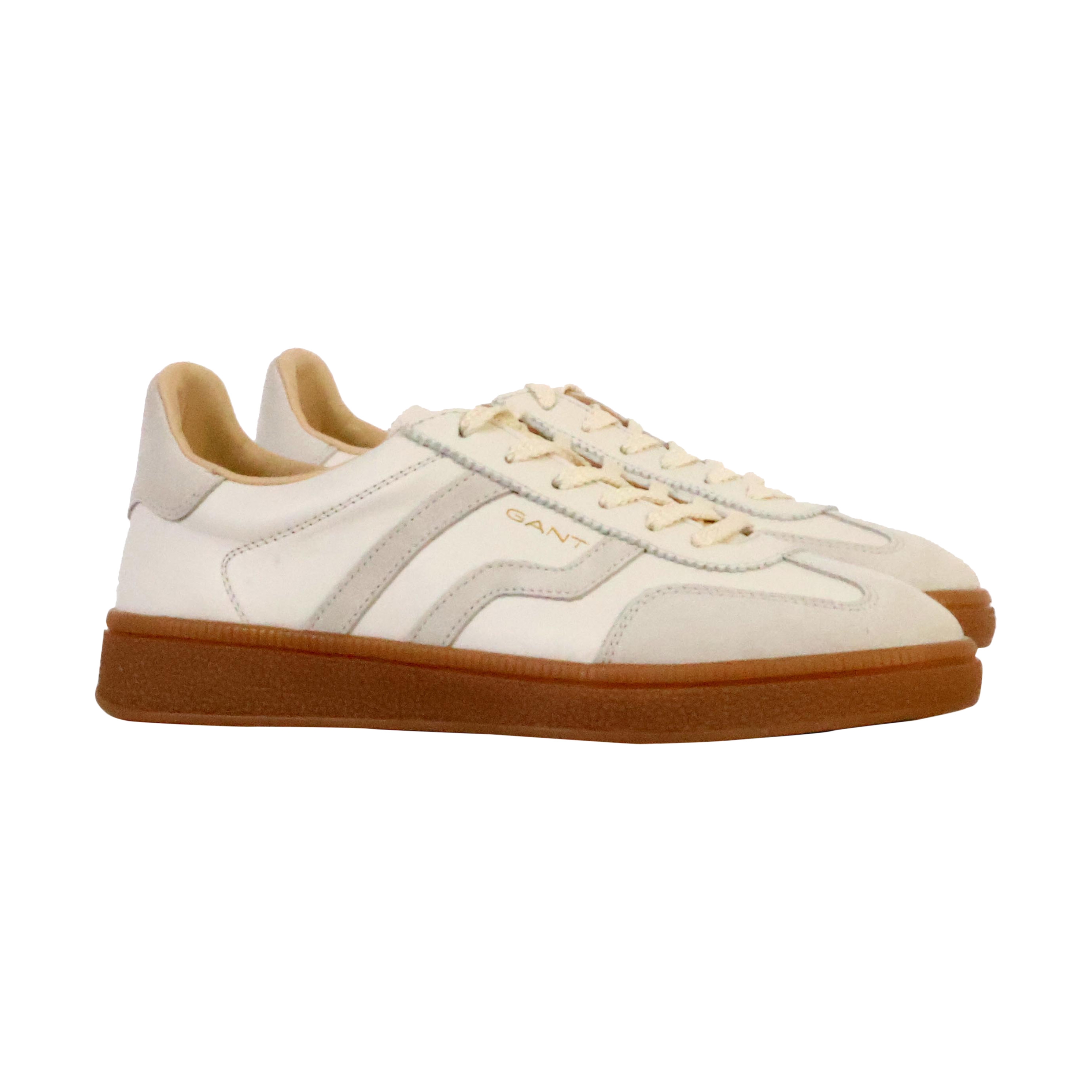 Cuzima leather sneakers GANT White