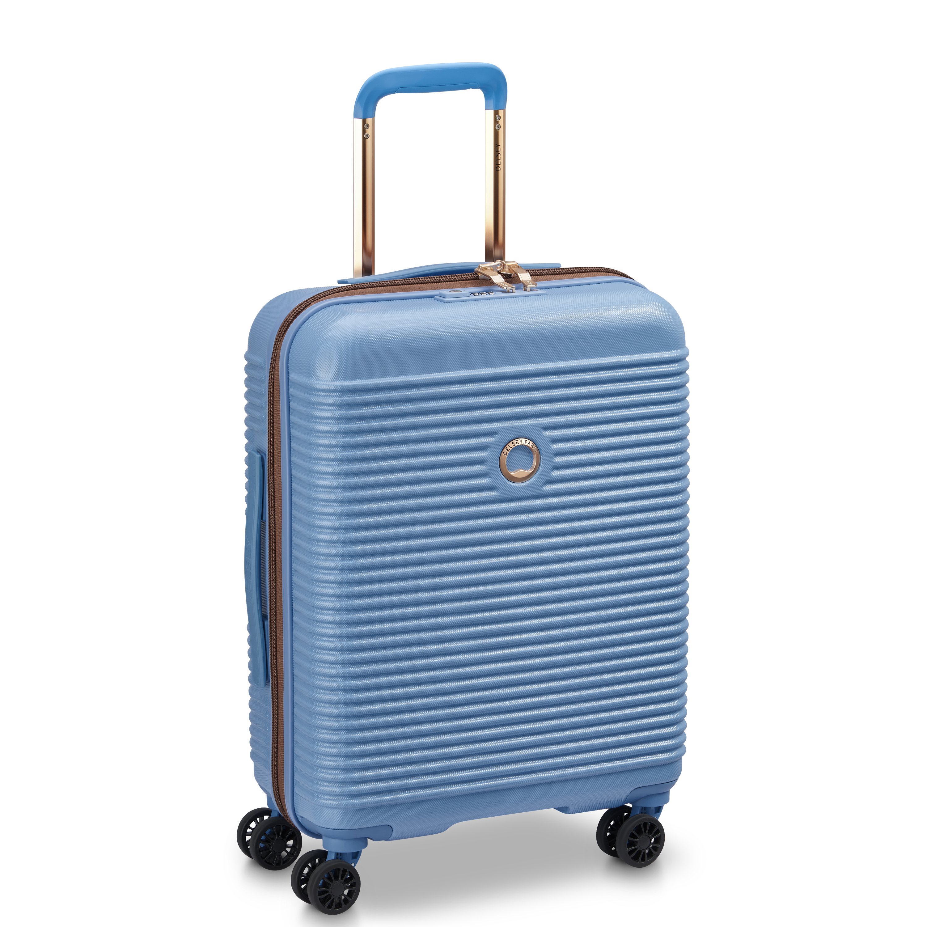 Rigid cabin suitcase DELSEY PARIS Blue