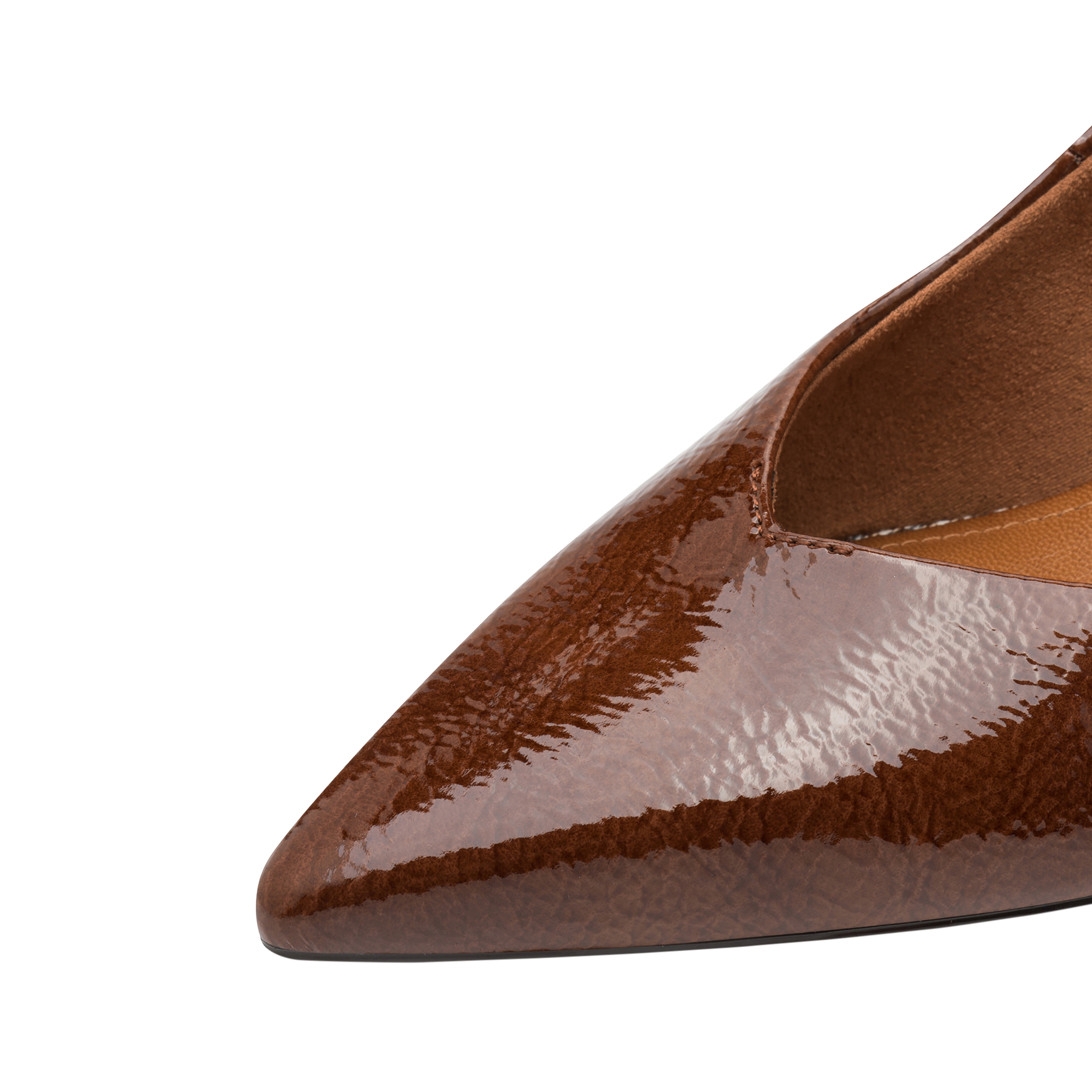 Slip-on heel pumps TAMARIS Brown