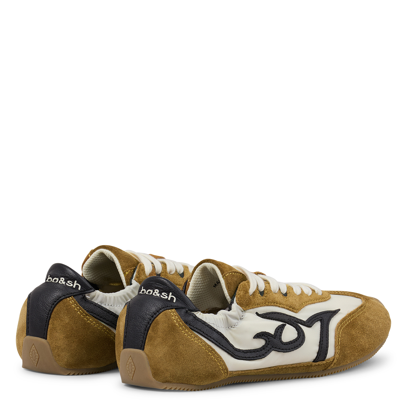 Baskets basses à lacets  BA&SH Jaune