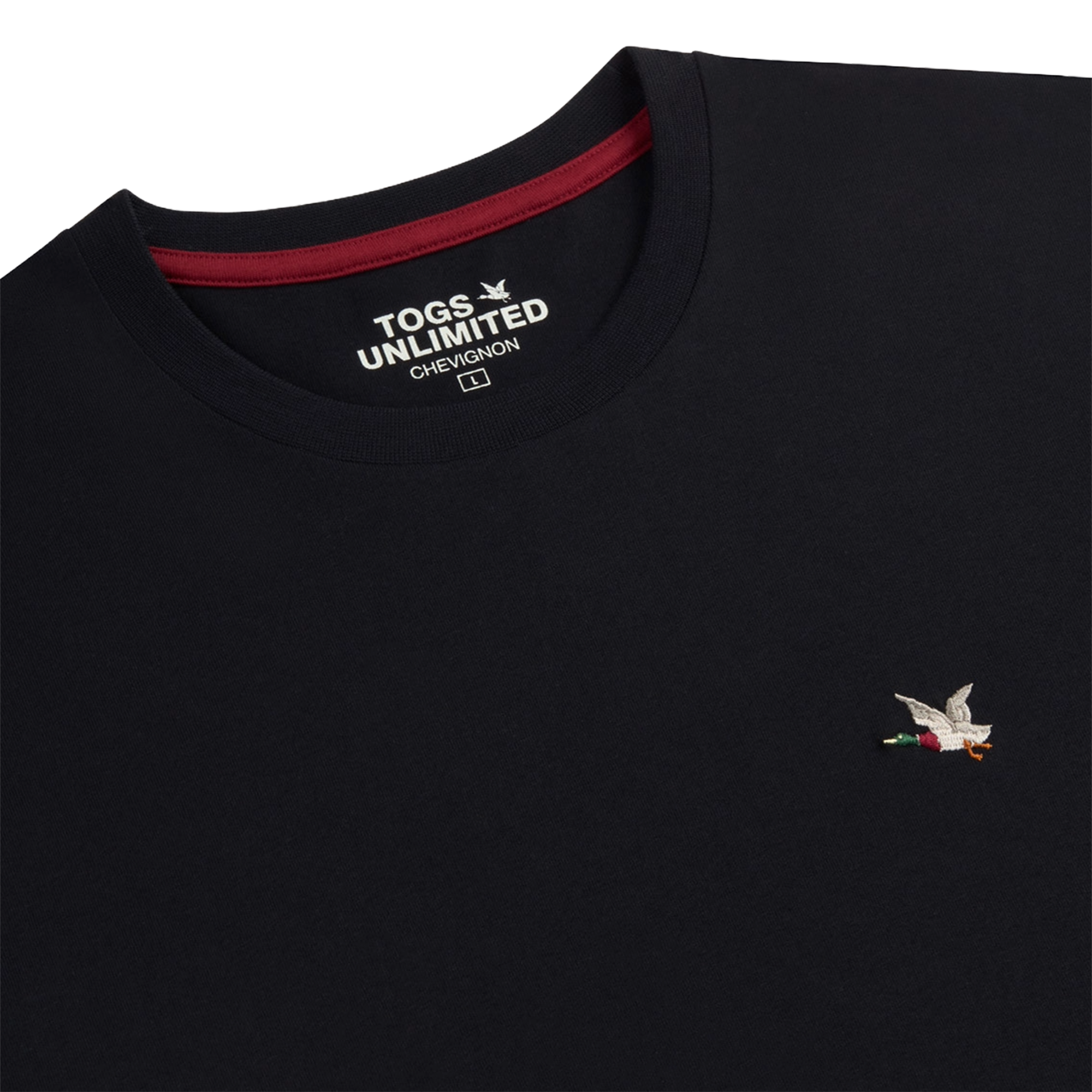 Tee-shirt oversize en coton bio CHEVIGNON Noir