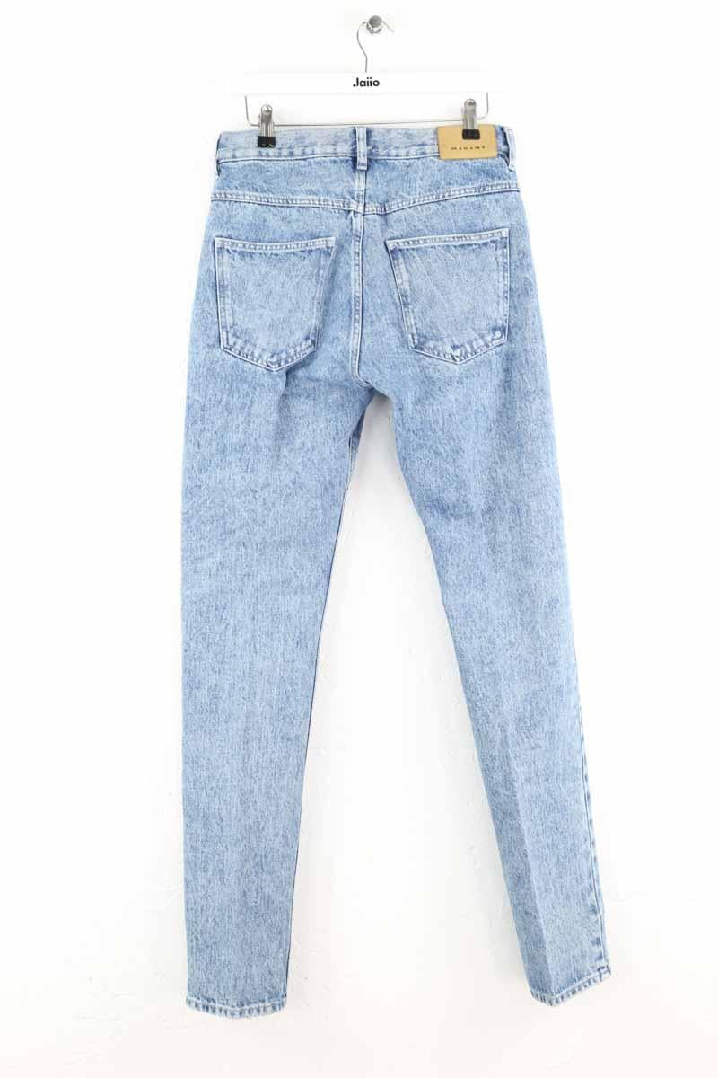 - Straight-leg jeans
- 5 pockets
- Straight cut
- Faded effect ISABEL MARANT - Seconde Main Blue