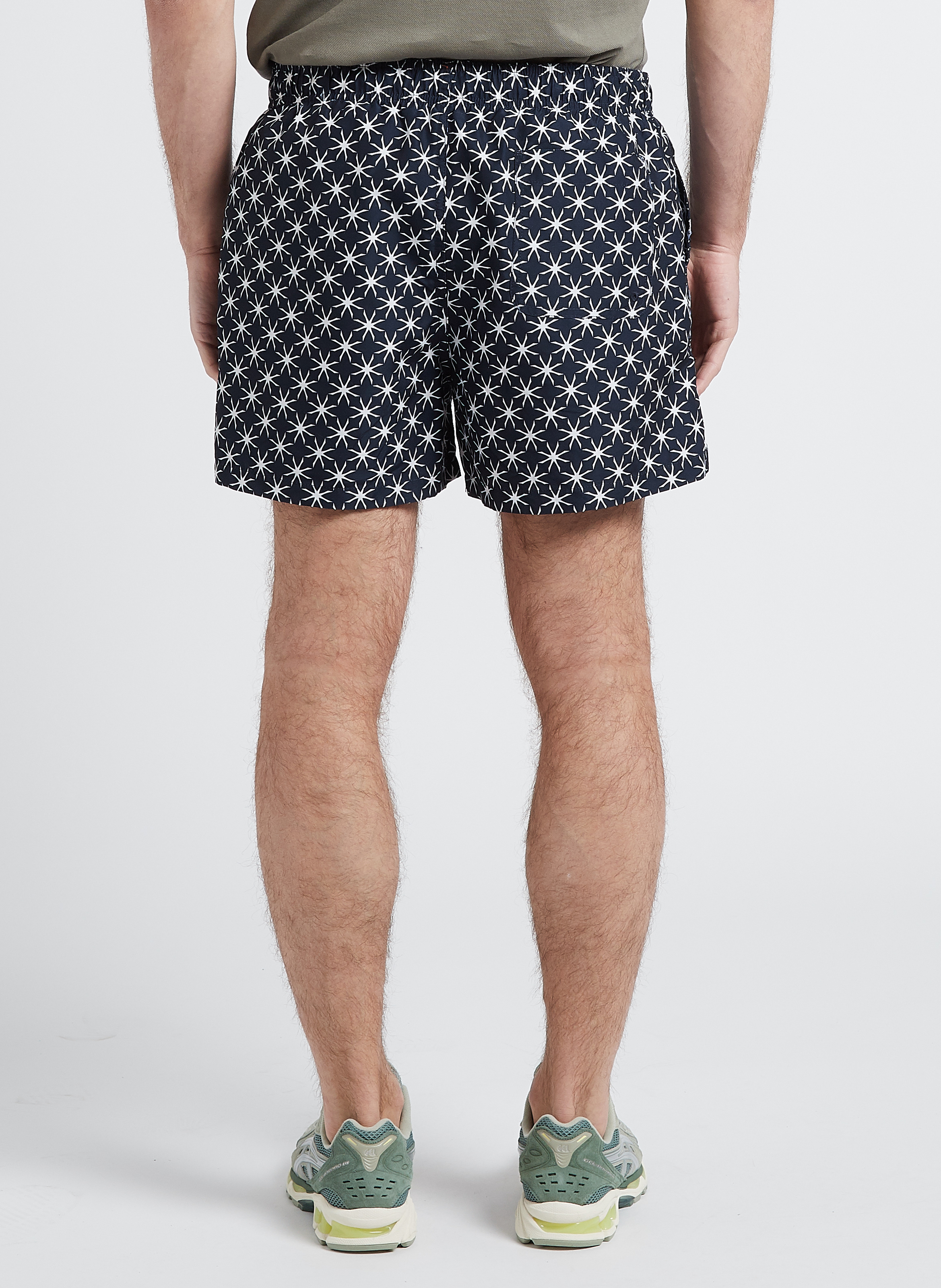 Short de bain rayé  SELECTED Bleu