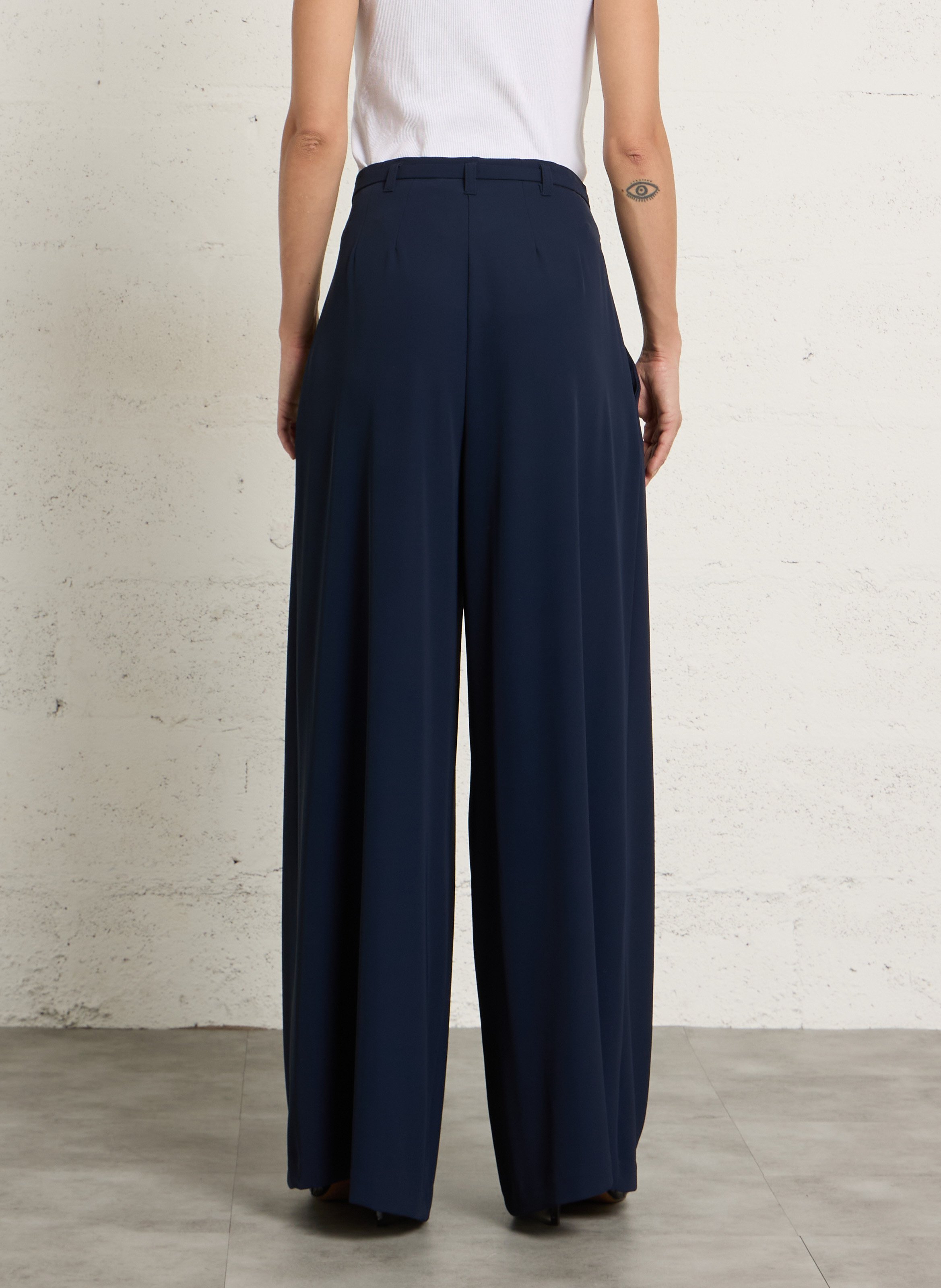 Wijde broek IMPERIAL Blauw