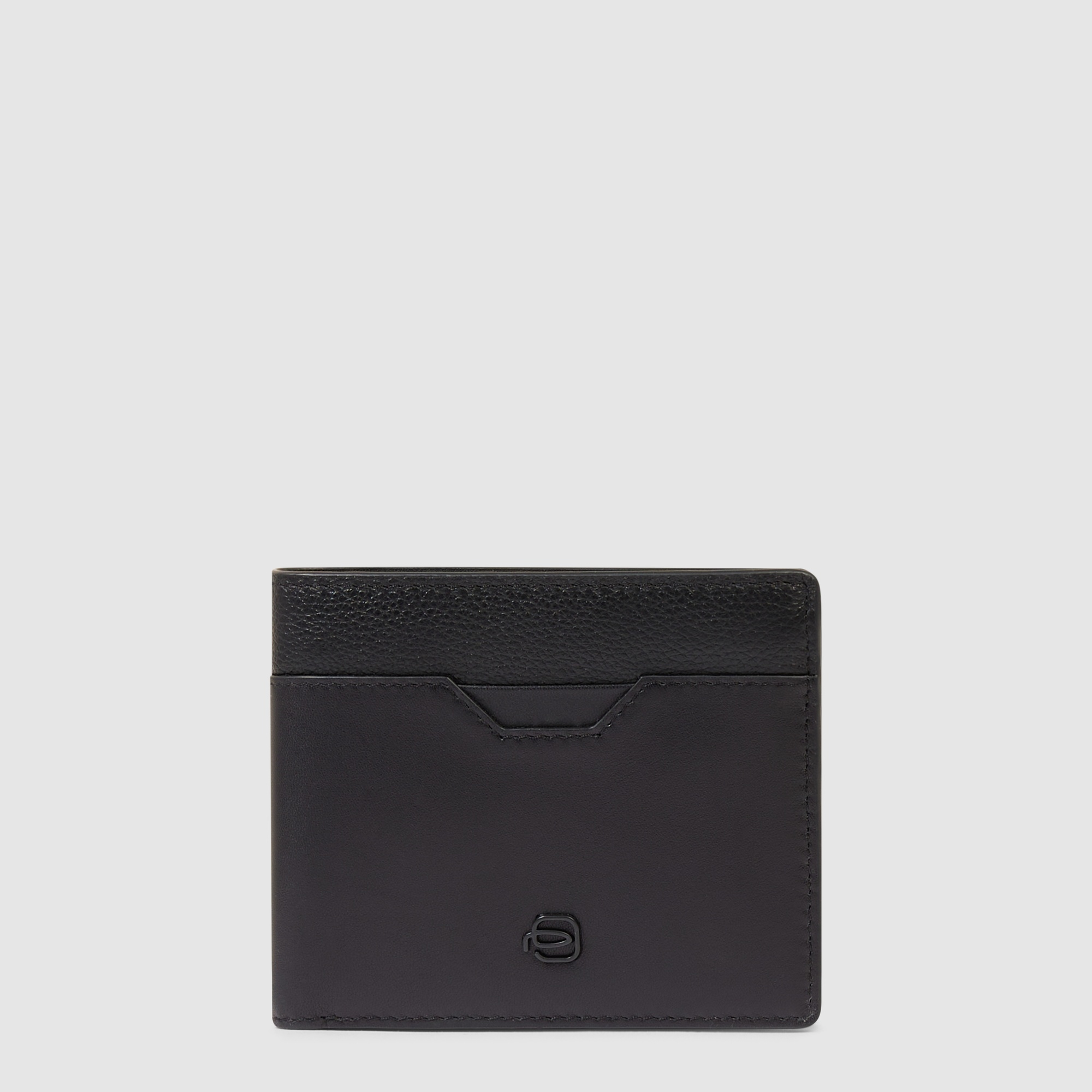 Babylon leather wallet PIQUADRO Black