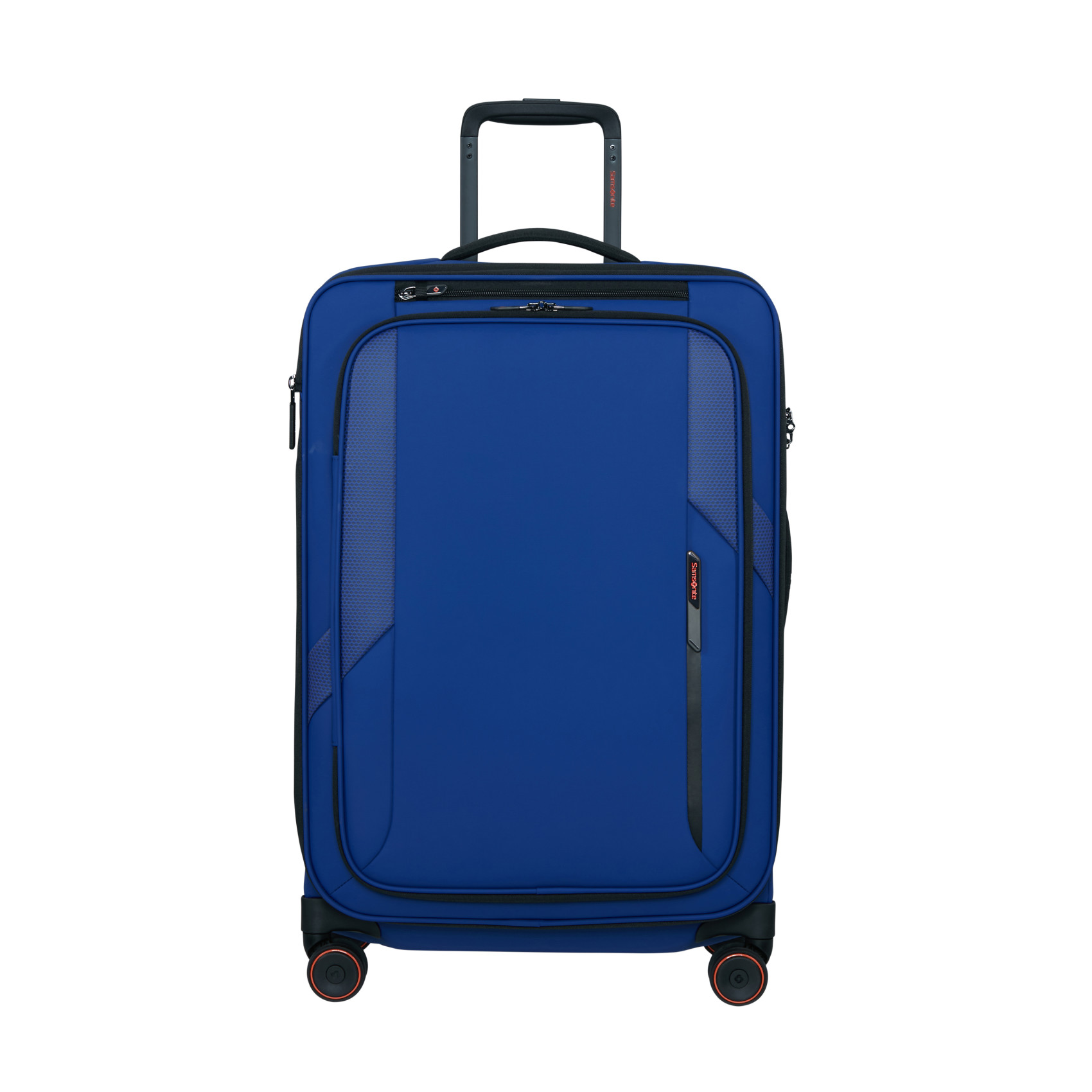 Glazed 4-Wheel Medium Suitcase SAMSONITE Blue