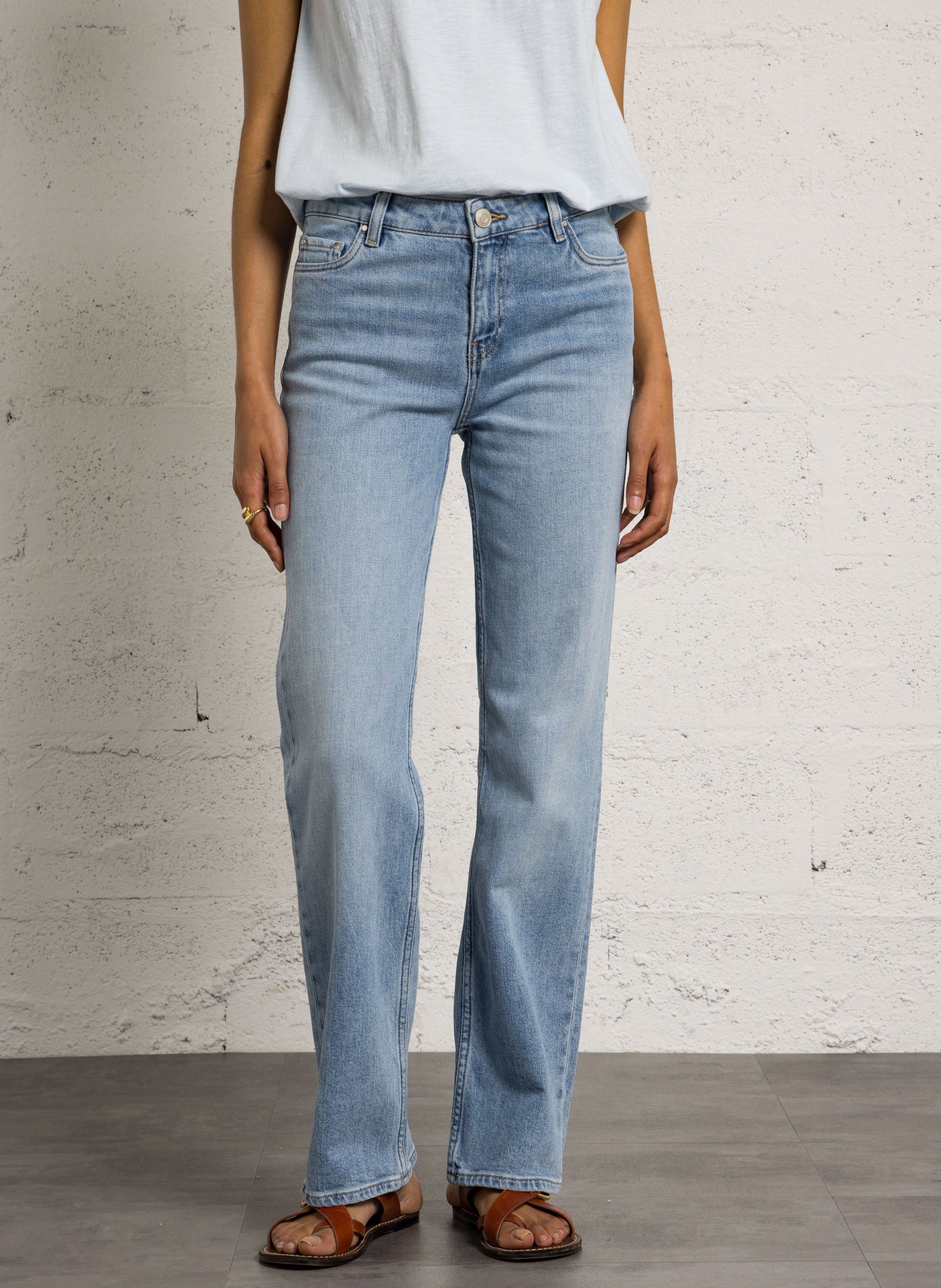 Rechte jeans - katoenblend MAISON 123