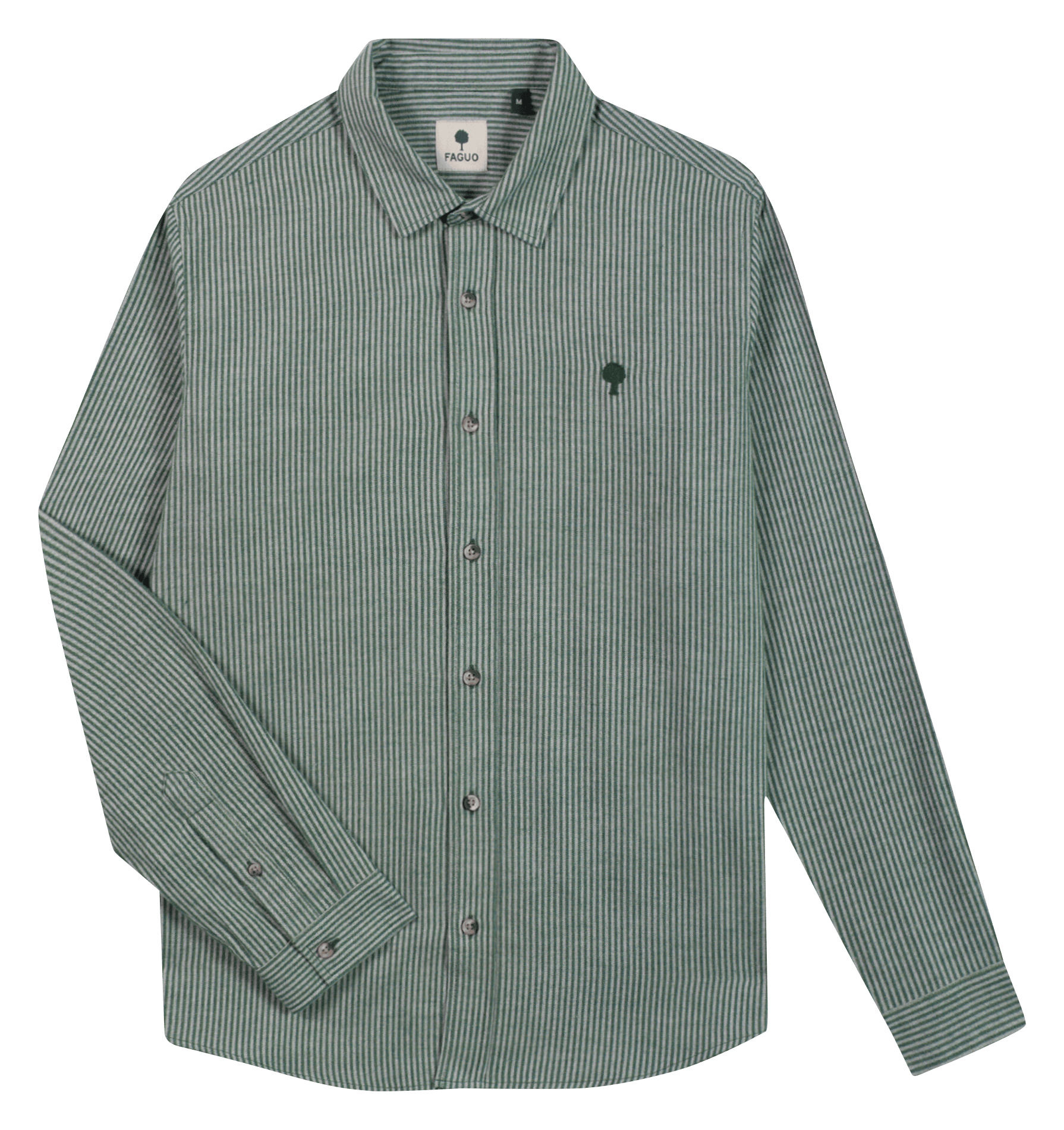 Chemise col classique en coton FAGUO
