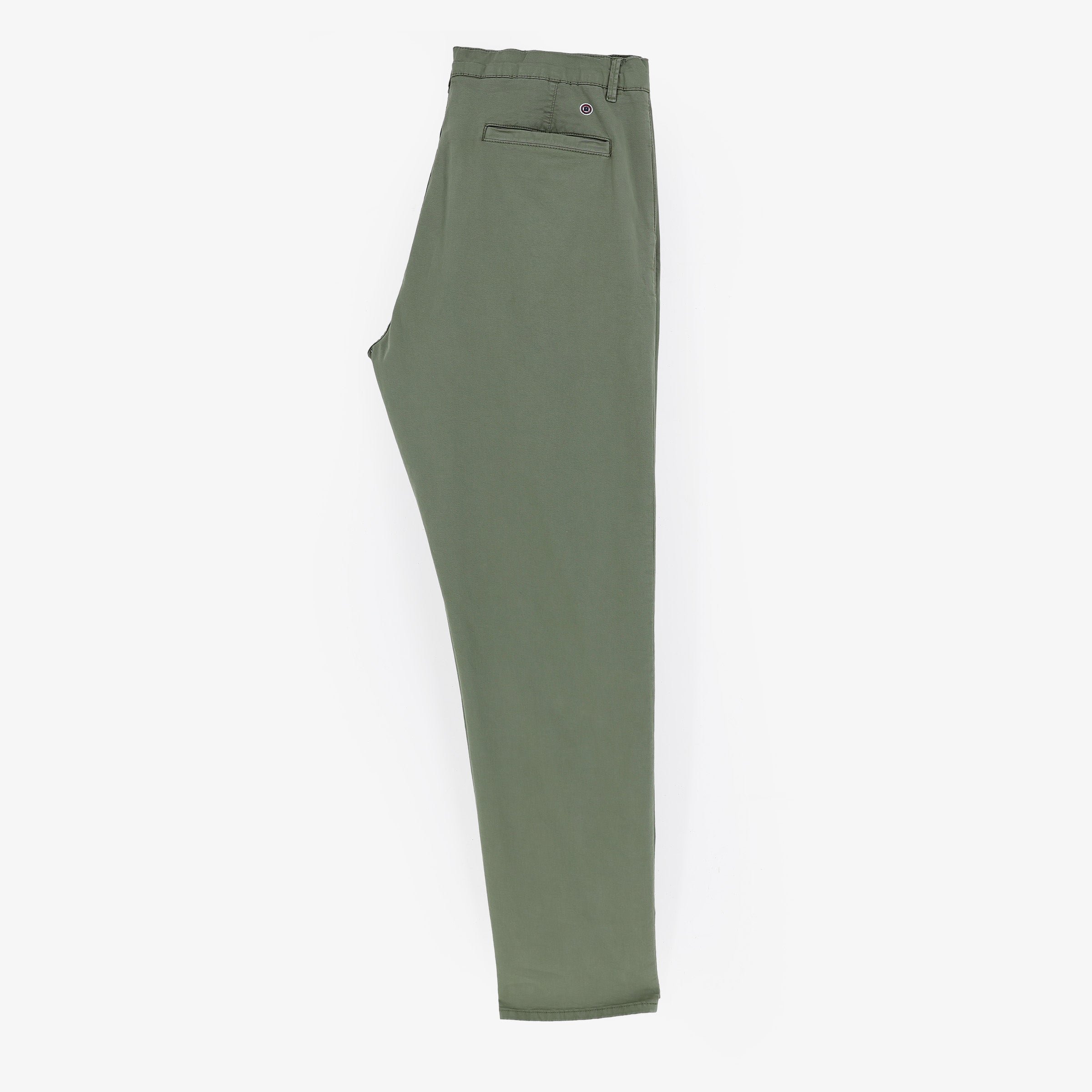 Chino confort taille élastiquée SERGE BLANCO Kaki