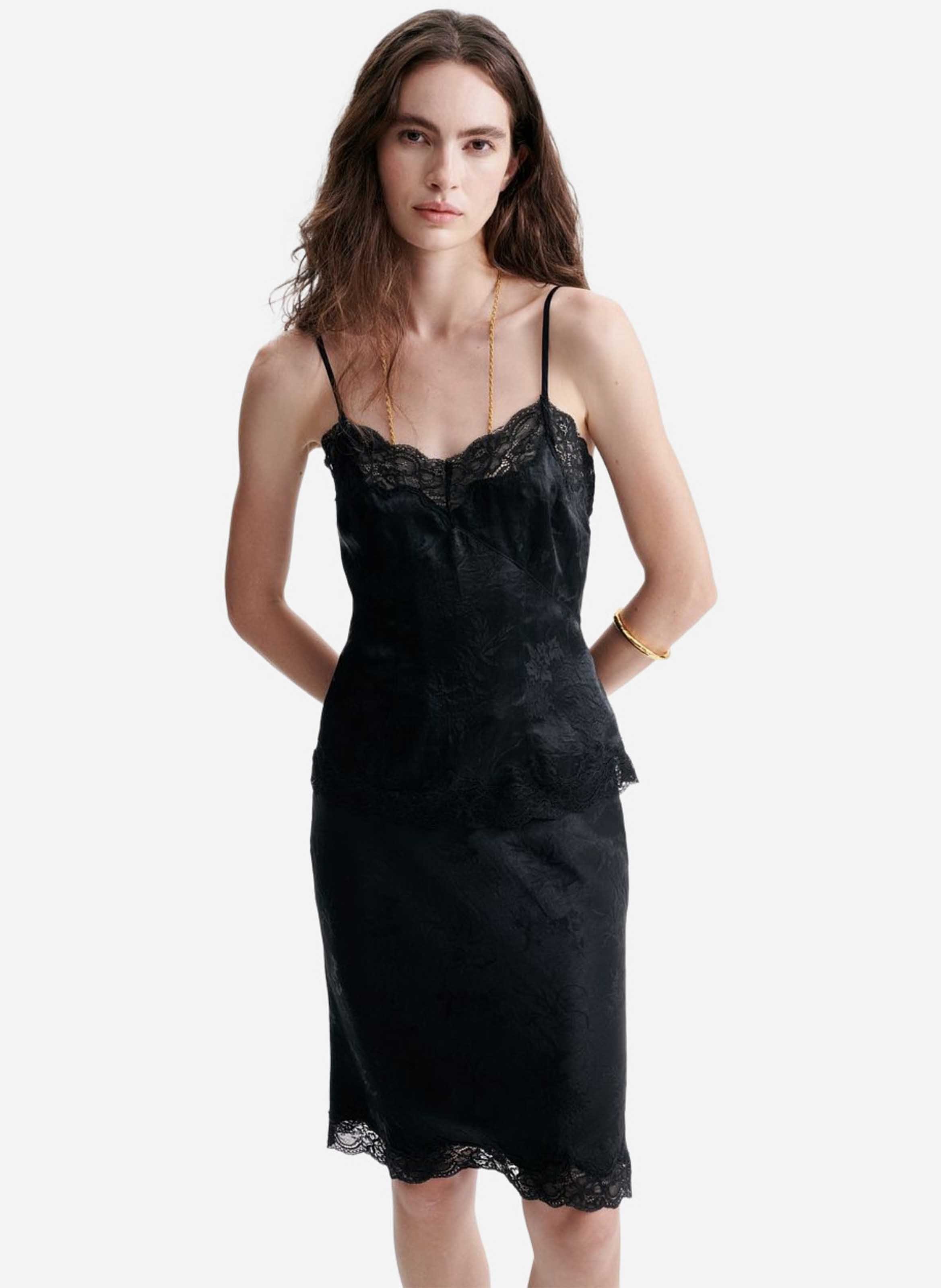 Printed jacquard camisole VANESSA BRUNO