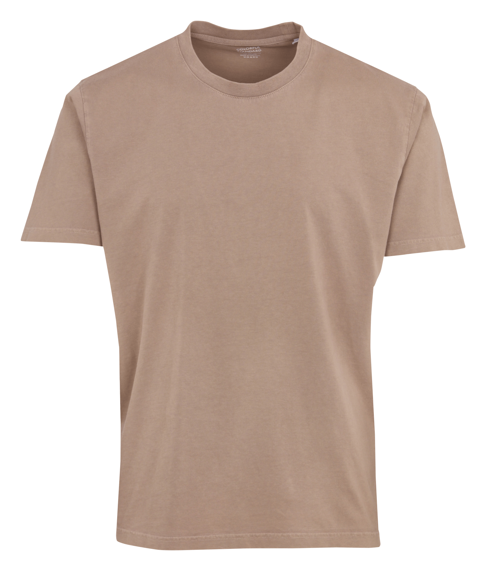 Round-neck organic cotton T-shirt COLORFUL STANDARD