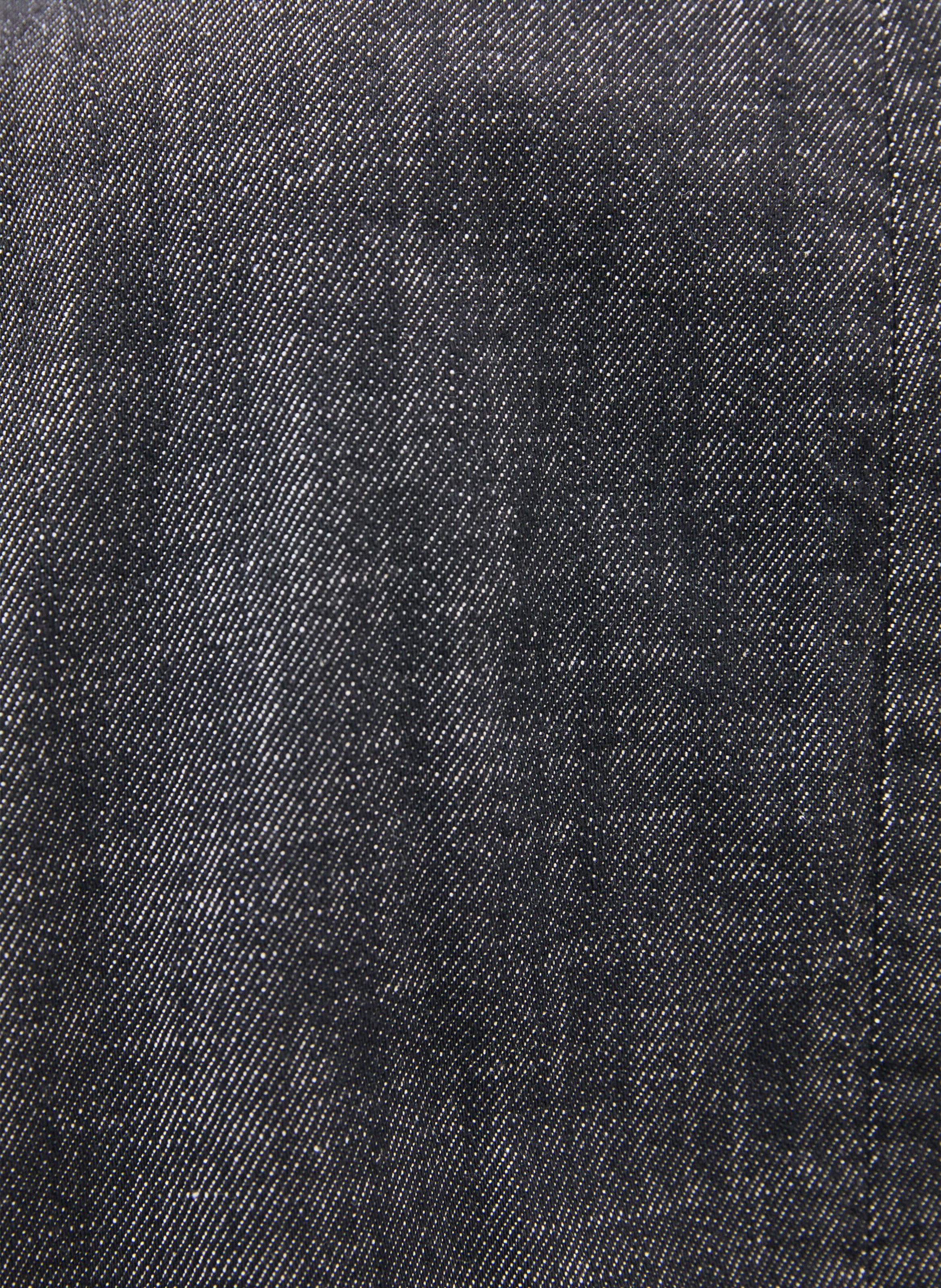 Jacke mit klassischem Baumwoll-Denim-Kragen HUMILITY Schwarz