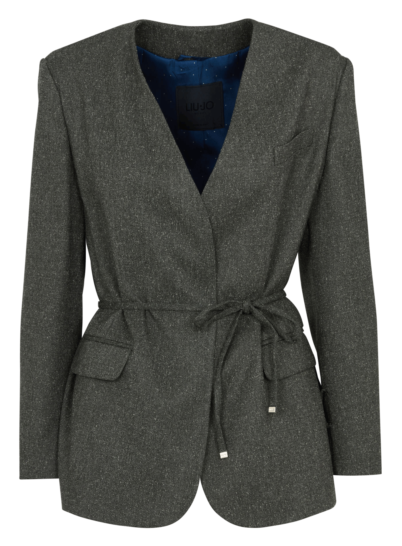 Blazer met ceintuur LIU JO Groen