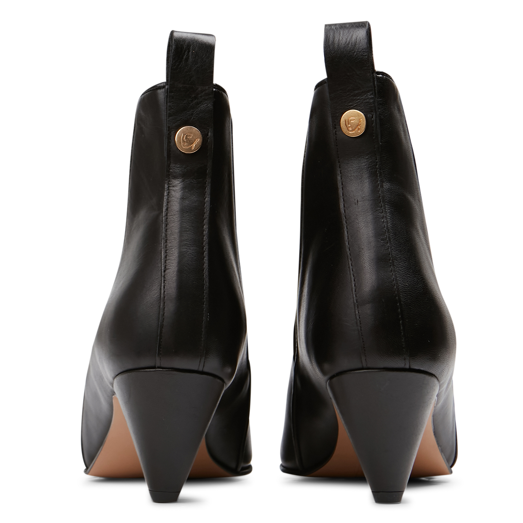Bottines en cuir ANONYMOUS COPENHAGEN Noir