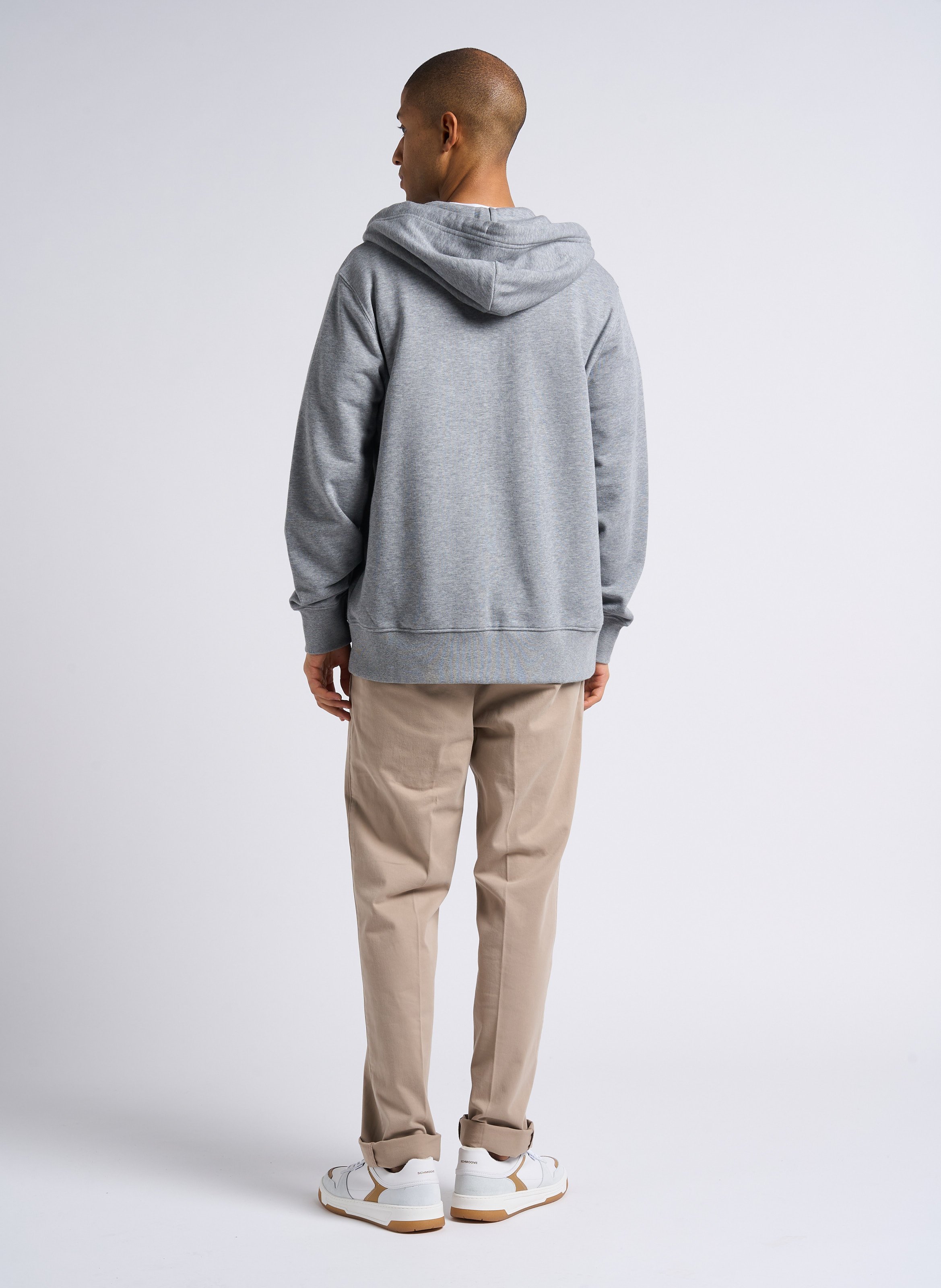 Tee-shirt droit ras du cou en coton bio ARMOR LUX Blanc