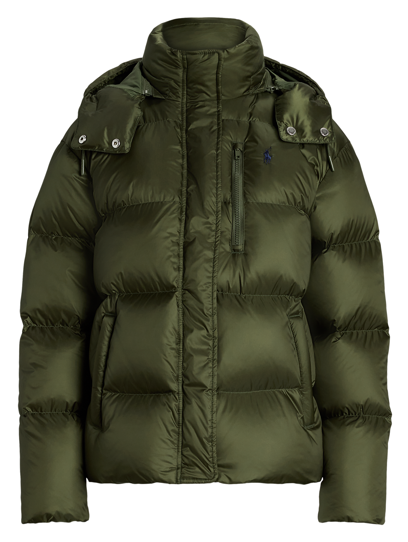 Doudoune col montant à capuche POLO RALPH LAUREN Vert