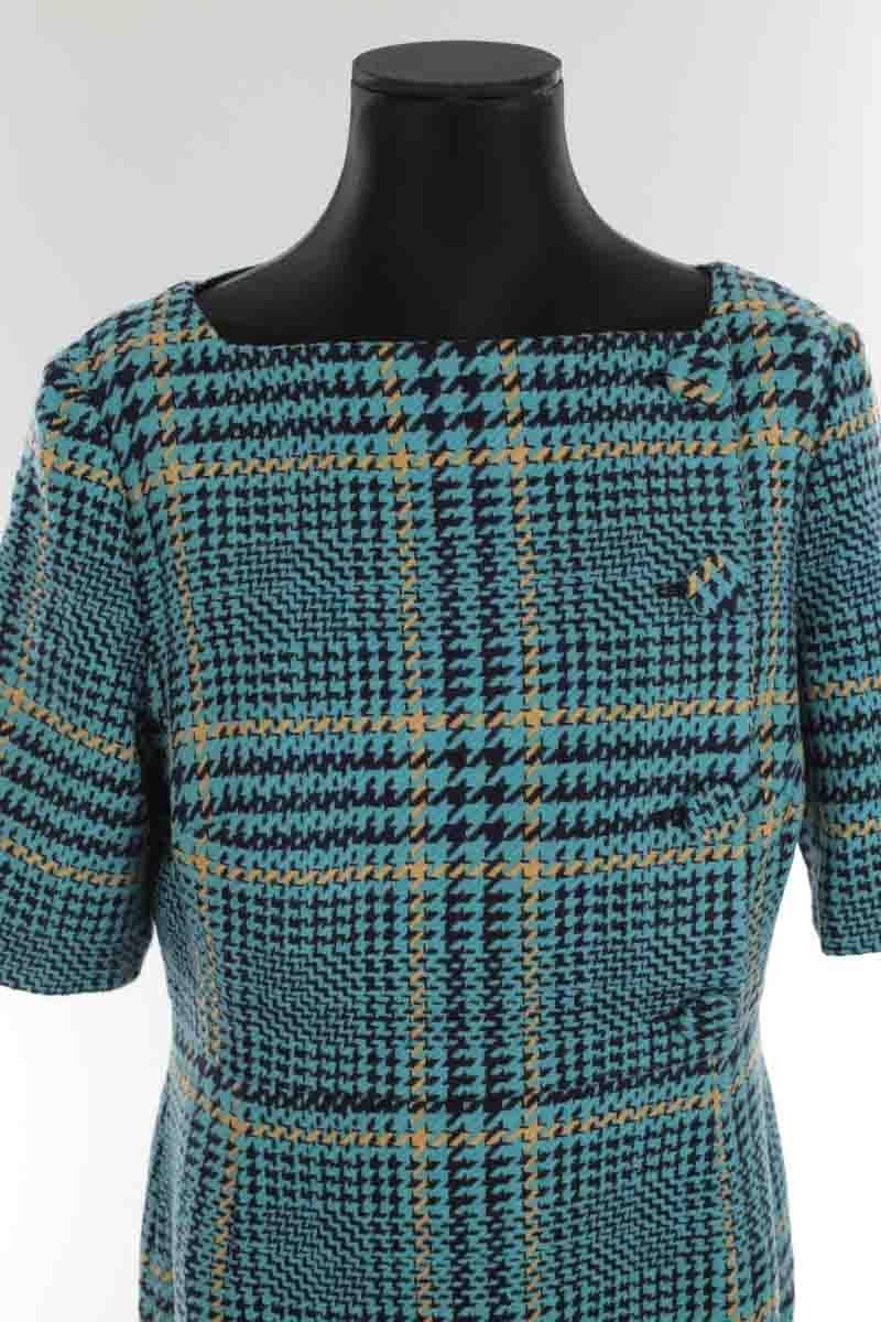 V-neck dress LK BENNETT - Seconde Main Blue