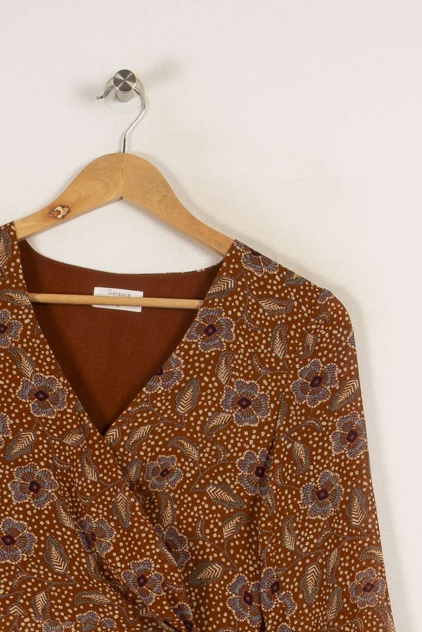 Midi dress GARANCE PARIS Brown