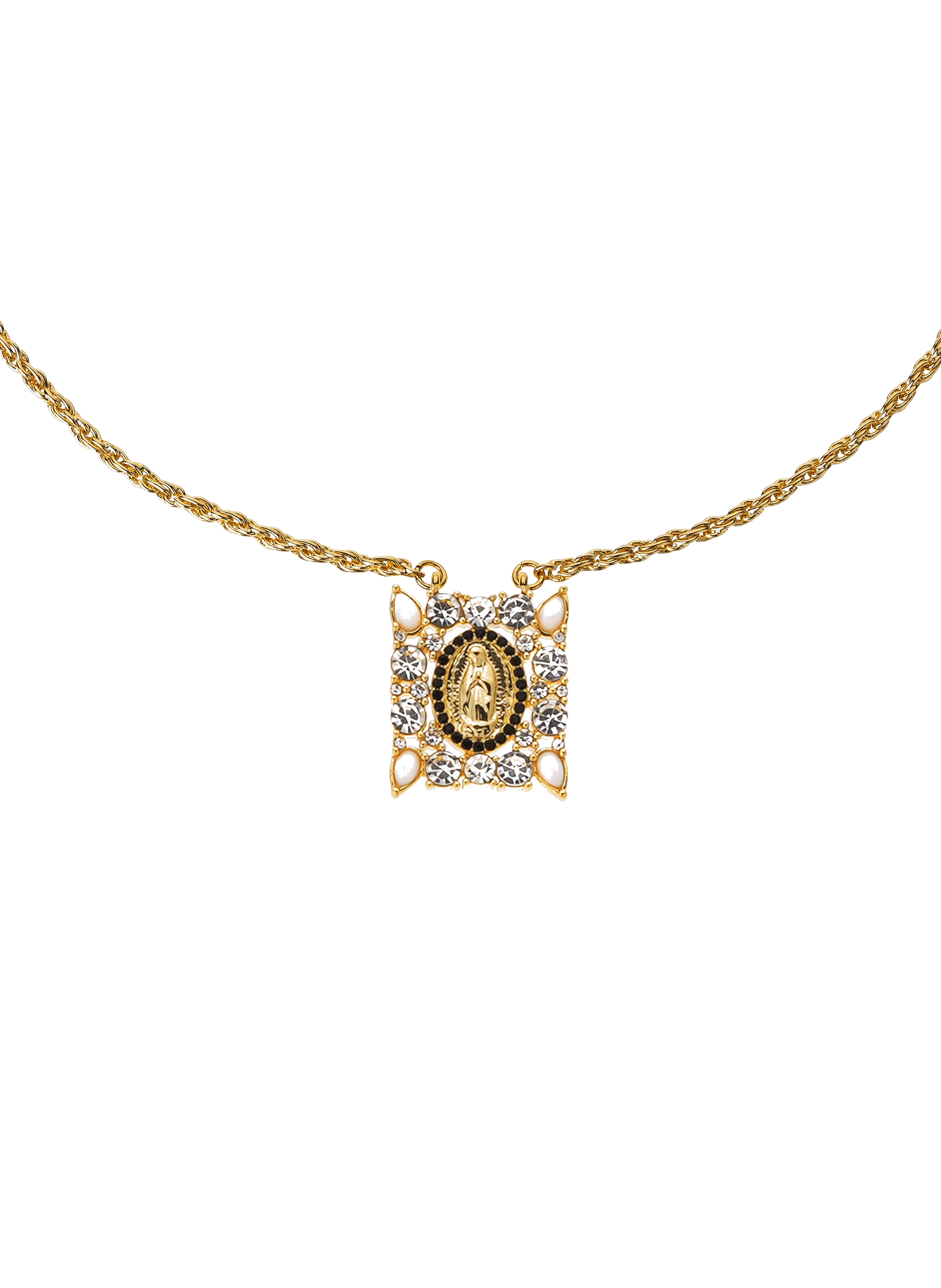 Choker necklace with pendant HIPANEMA Golden