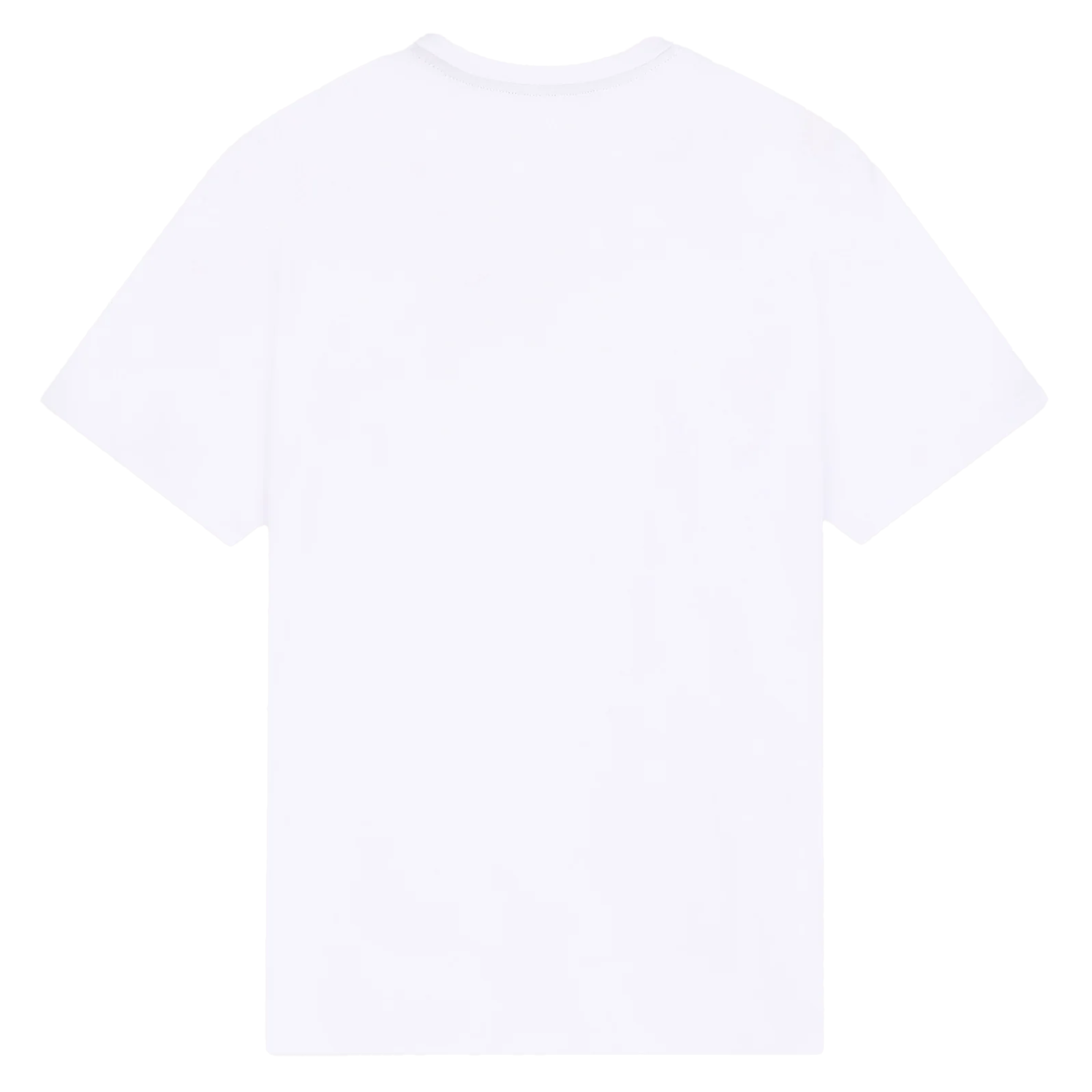 Straight screen-printed cotton T-shirt CHEVIGNON White
