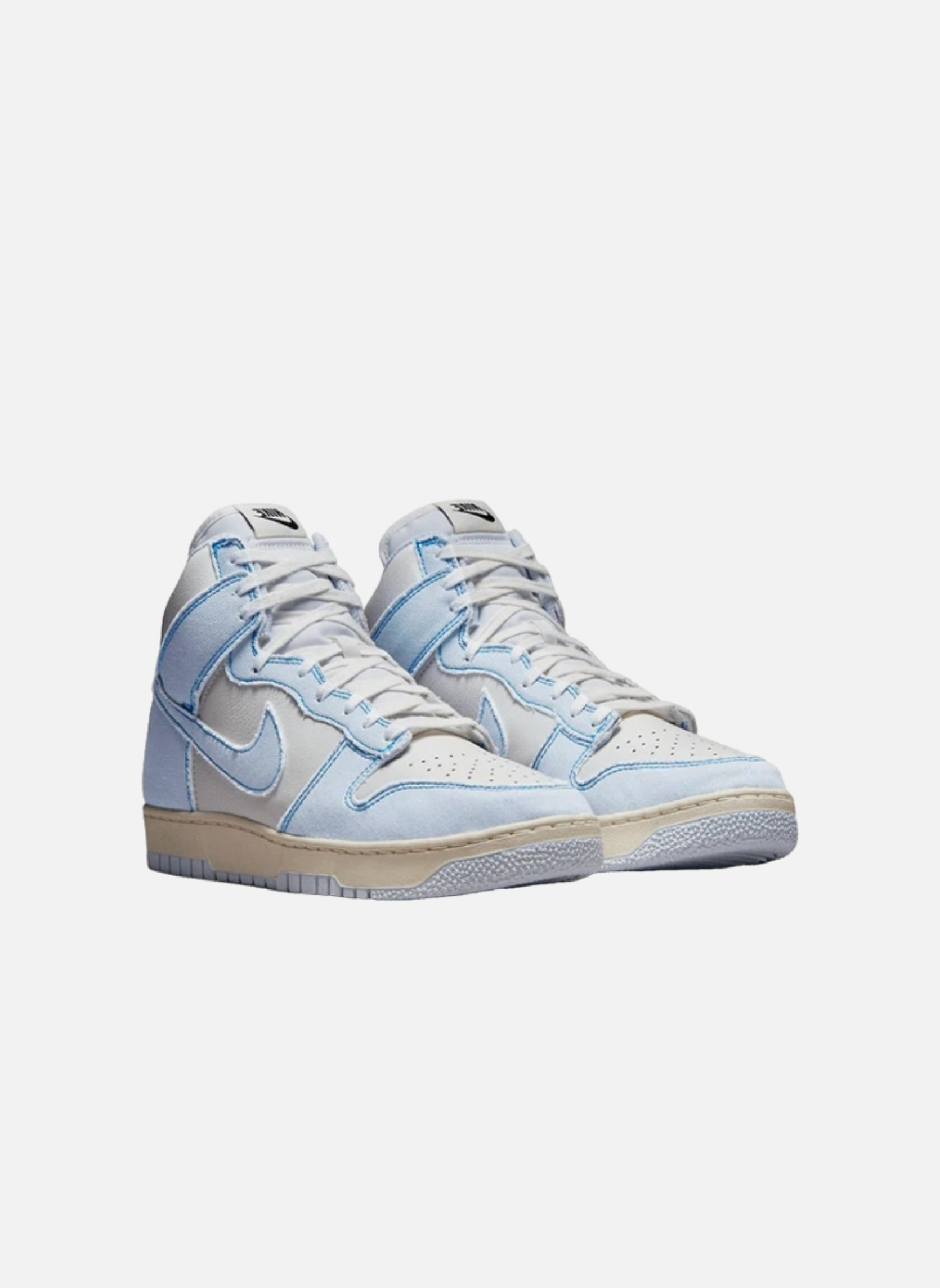 Baskets dunk high NIKE Blue