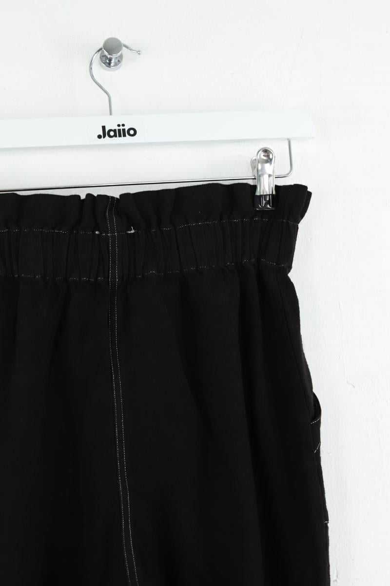 Wide trousers SEZANE - Seconde main Black