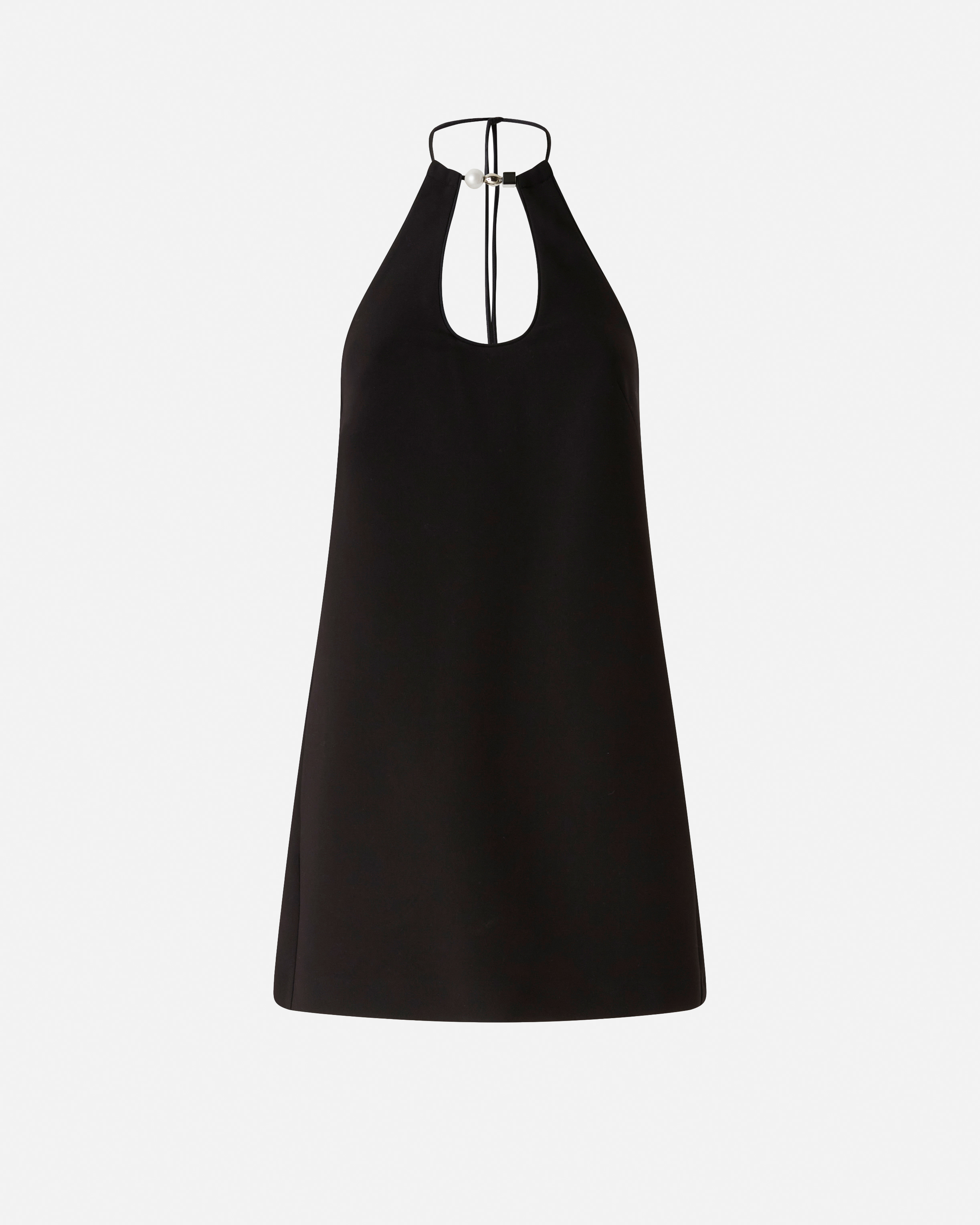 Short dress with jewel detail PINKO Black