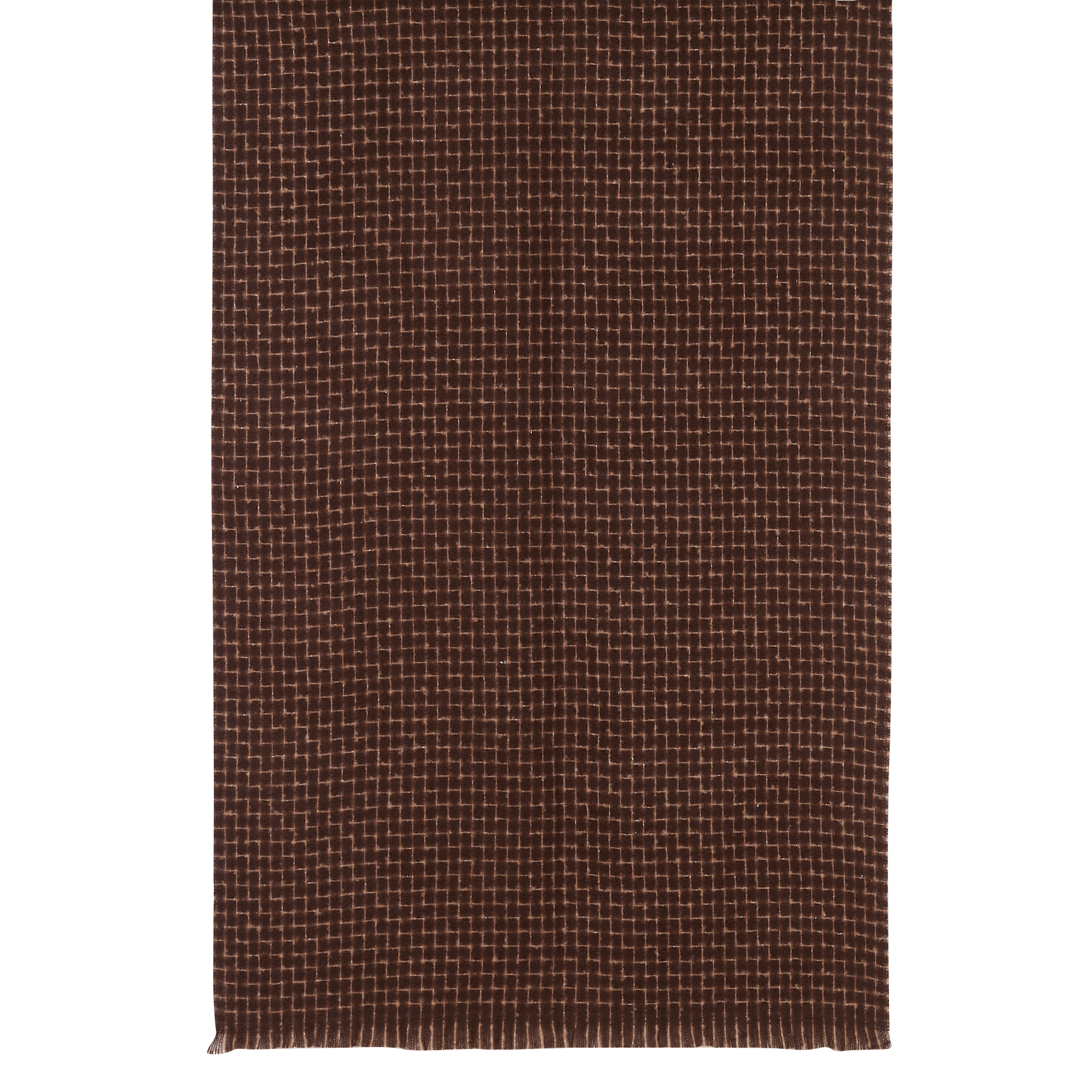 Woven scarf MAISON 123 Brown