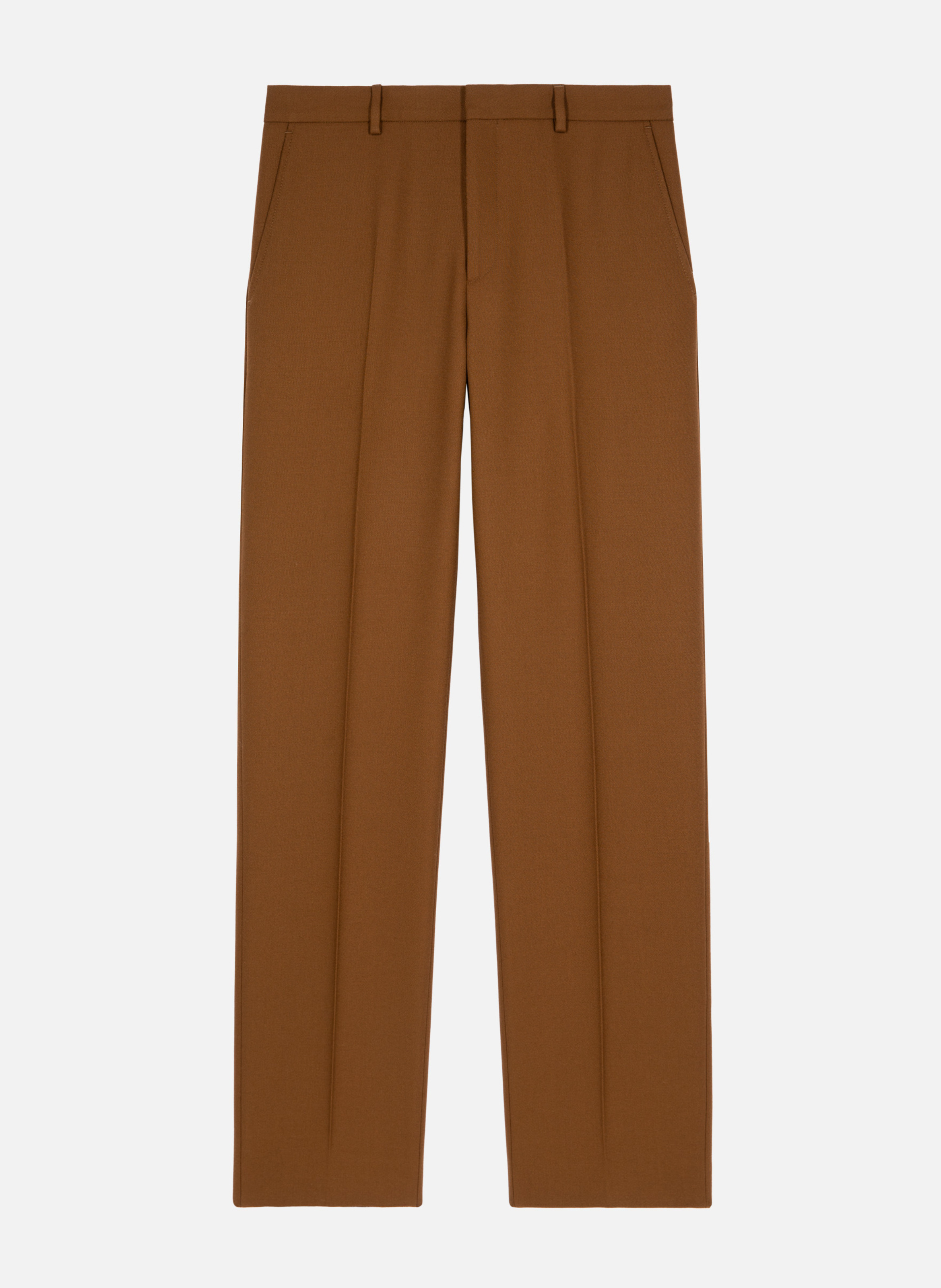 Straight-leg suit pants THE KOOPLES Brown