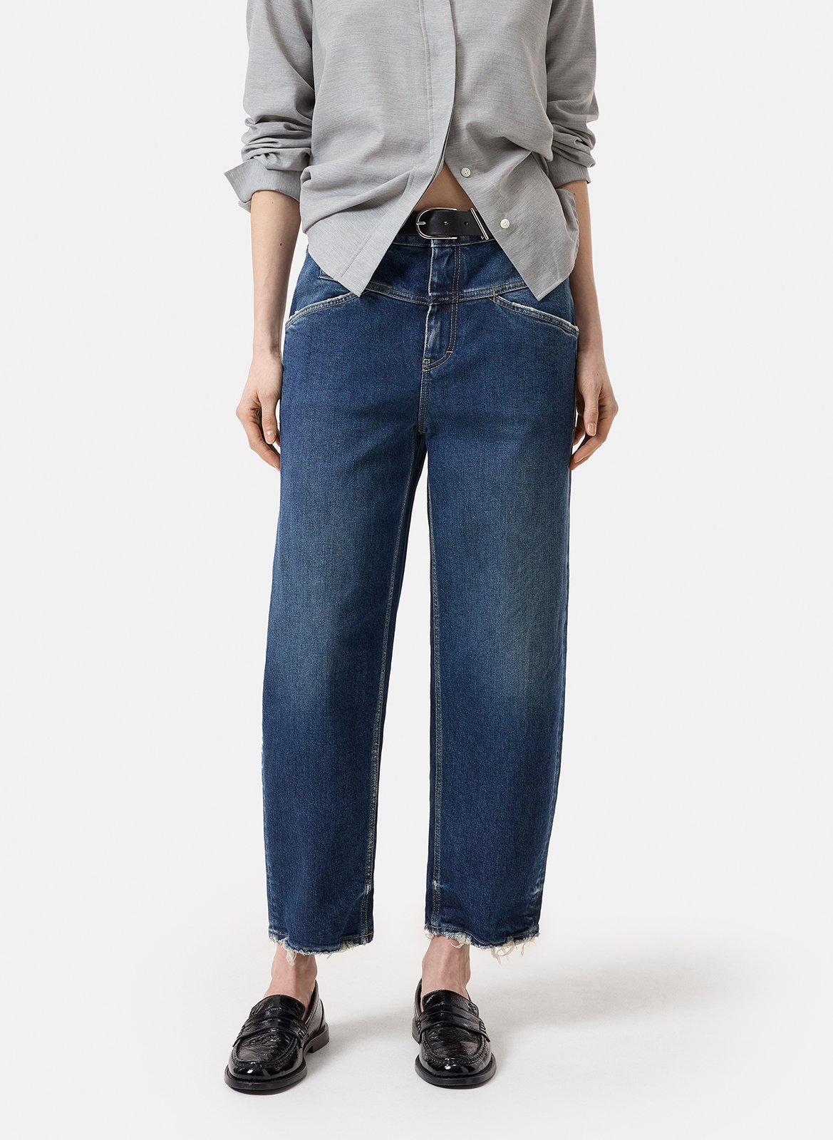 Mom-fit jeans CLOSED Blue