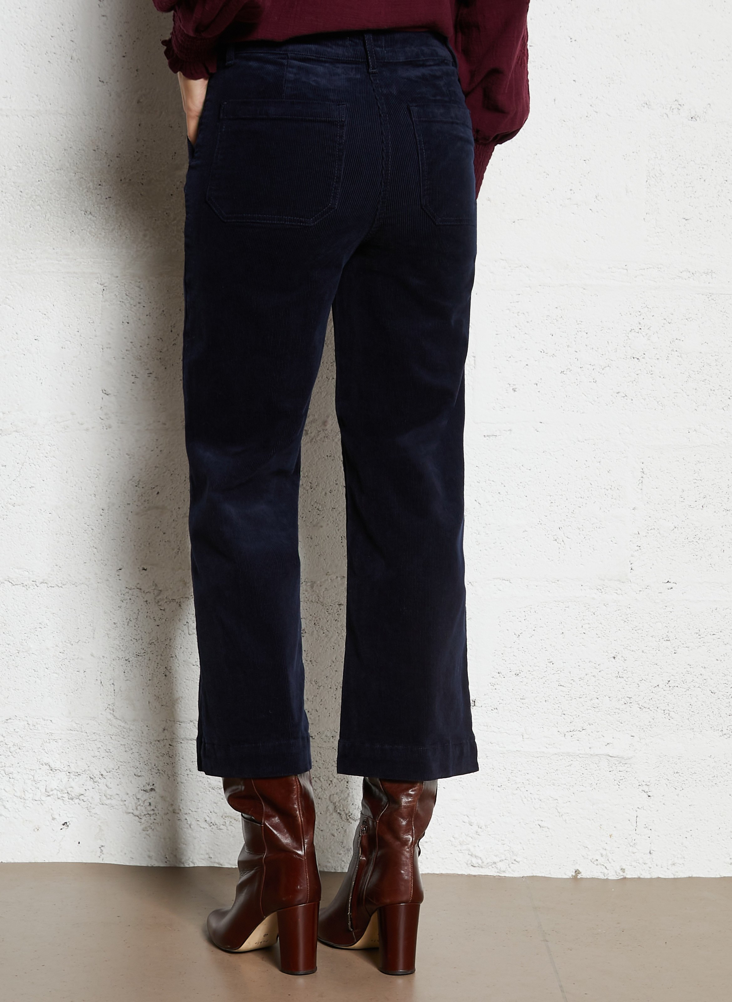 Cotton-blend bucket hat MAISON 123 Purple