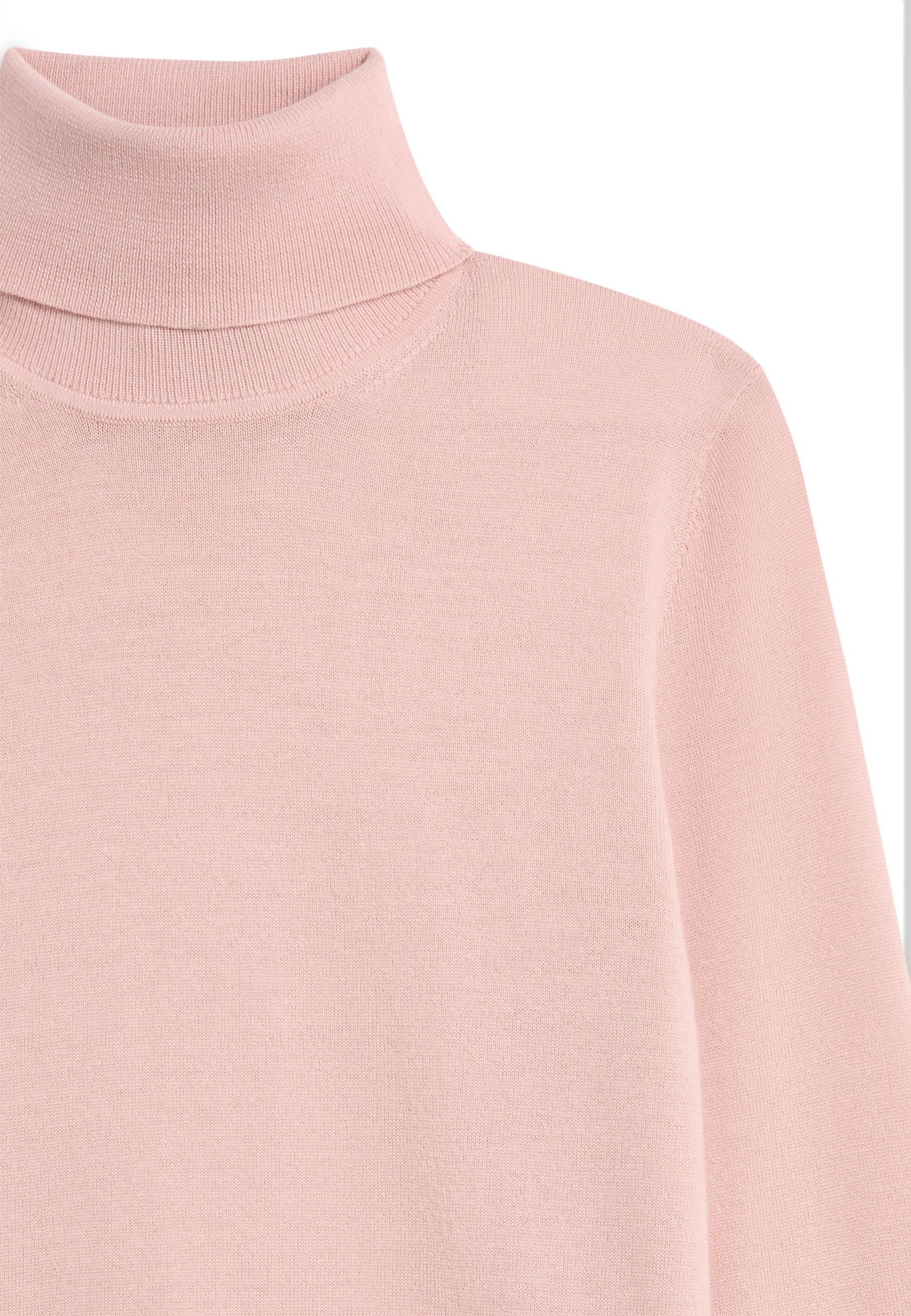 Merino wool roll-neck sweater RODIER Pink