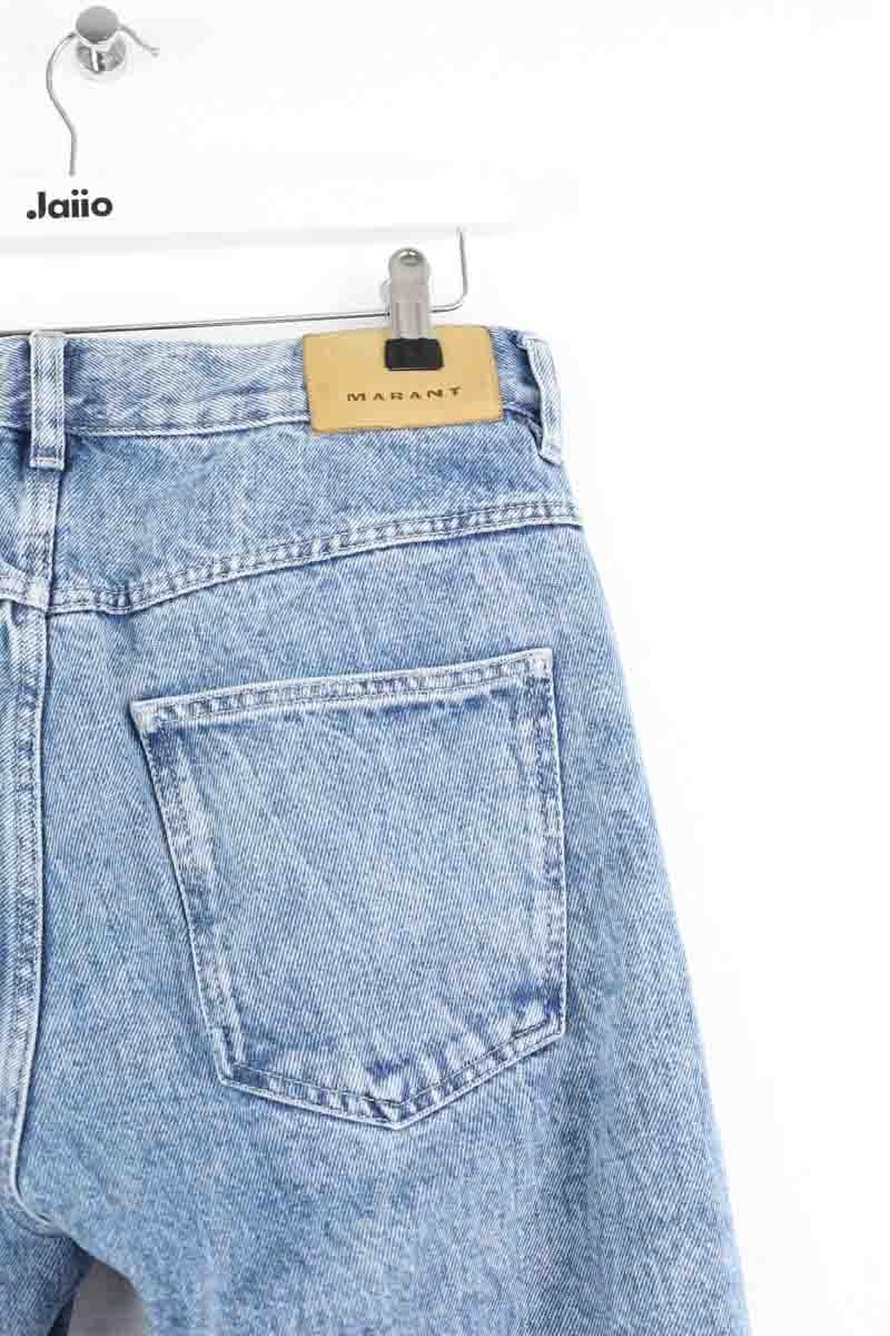 - Straight-leg jeans
- 5 pockets
- Straight cut
- Faded effect ISABEL MARANT - Seconde Main Blue