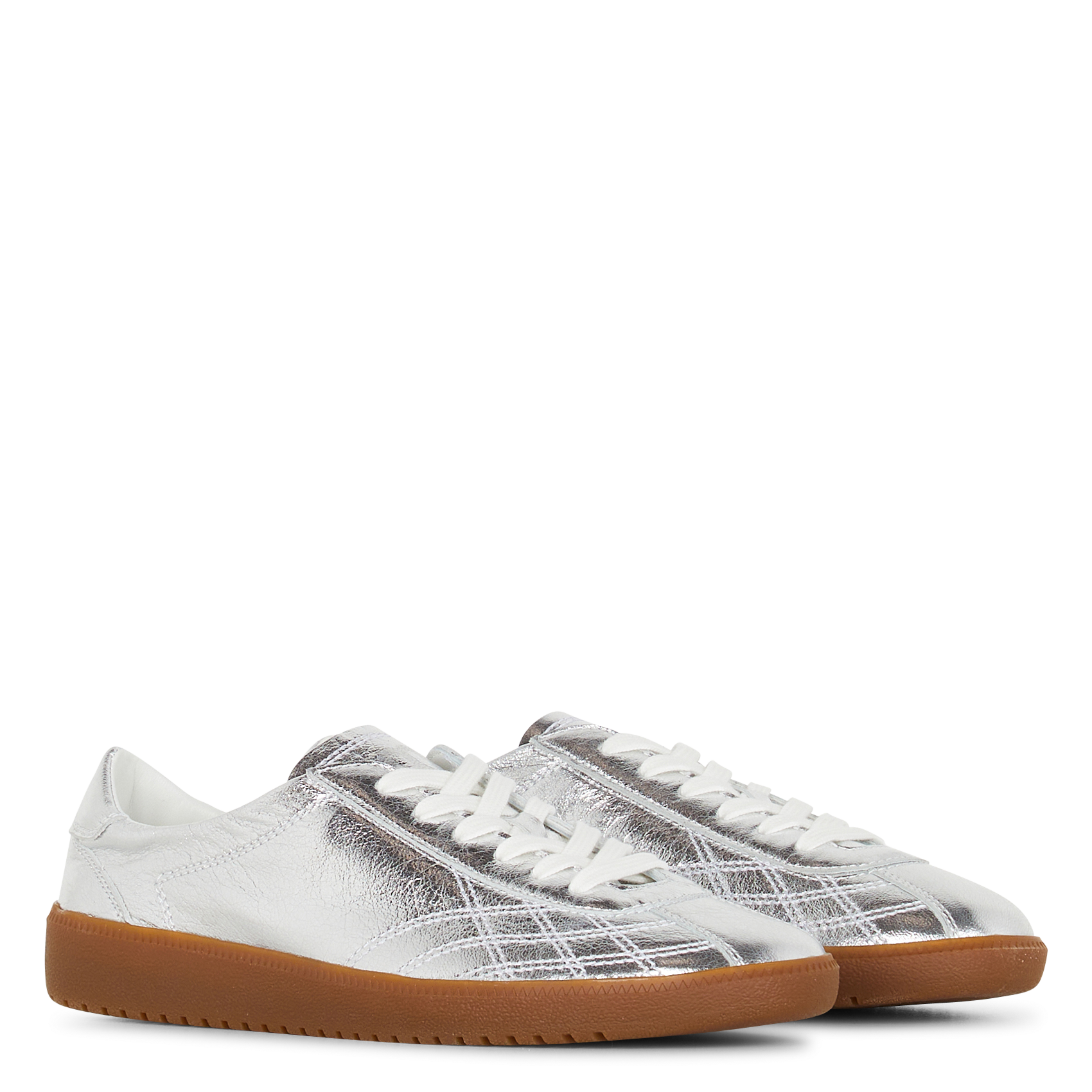 Leder-Sneaker MELLOW YELLOW Silber