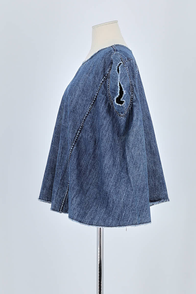 T-shirt LAURENCE BRAS - Seconde Main Blue