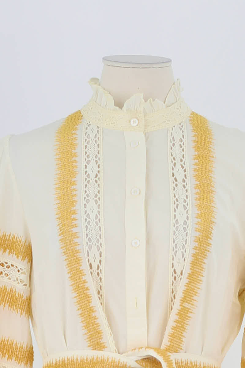 Robe SEZANE - Seconde main Blanc