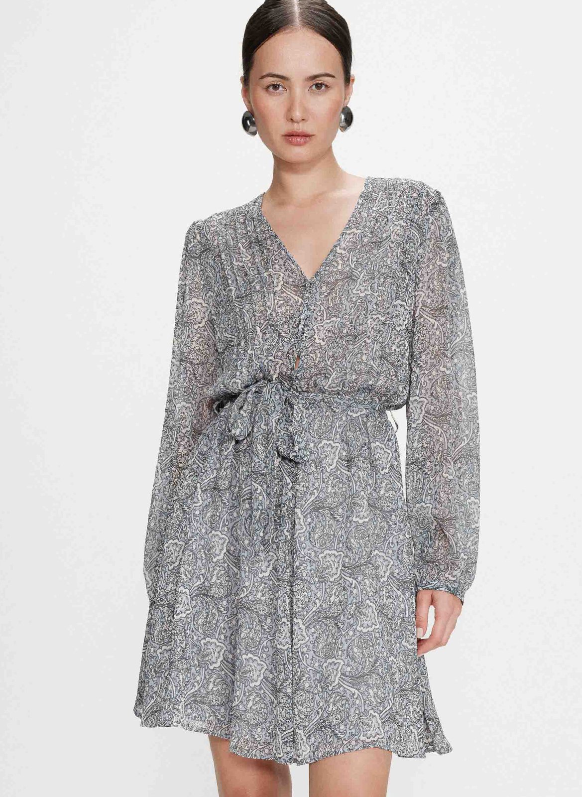 Short printed dress GRACE ET MILA Blue