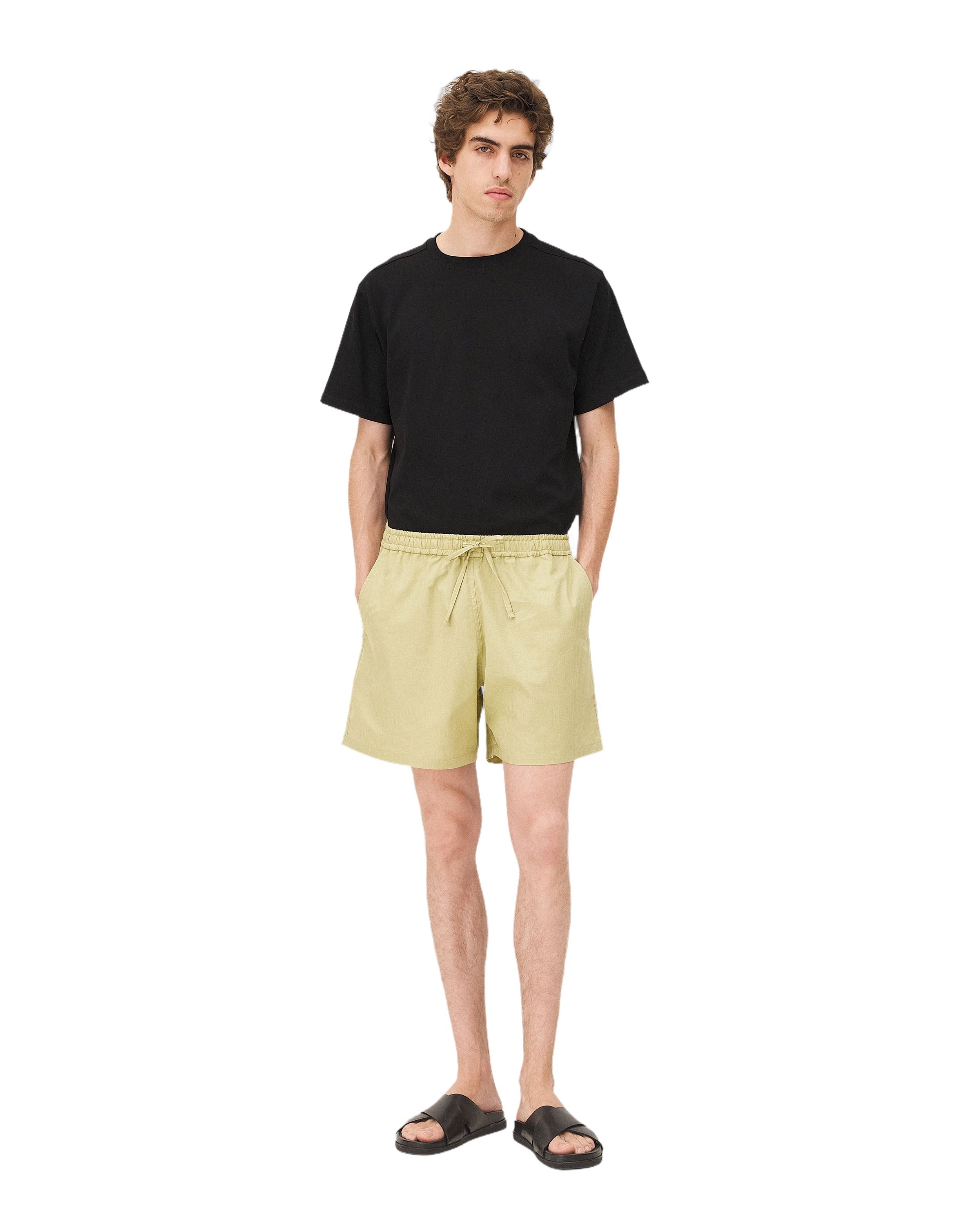 Elasticated shorts in pistachio Malibu Noyoco Green