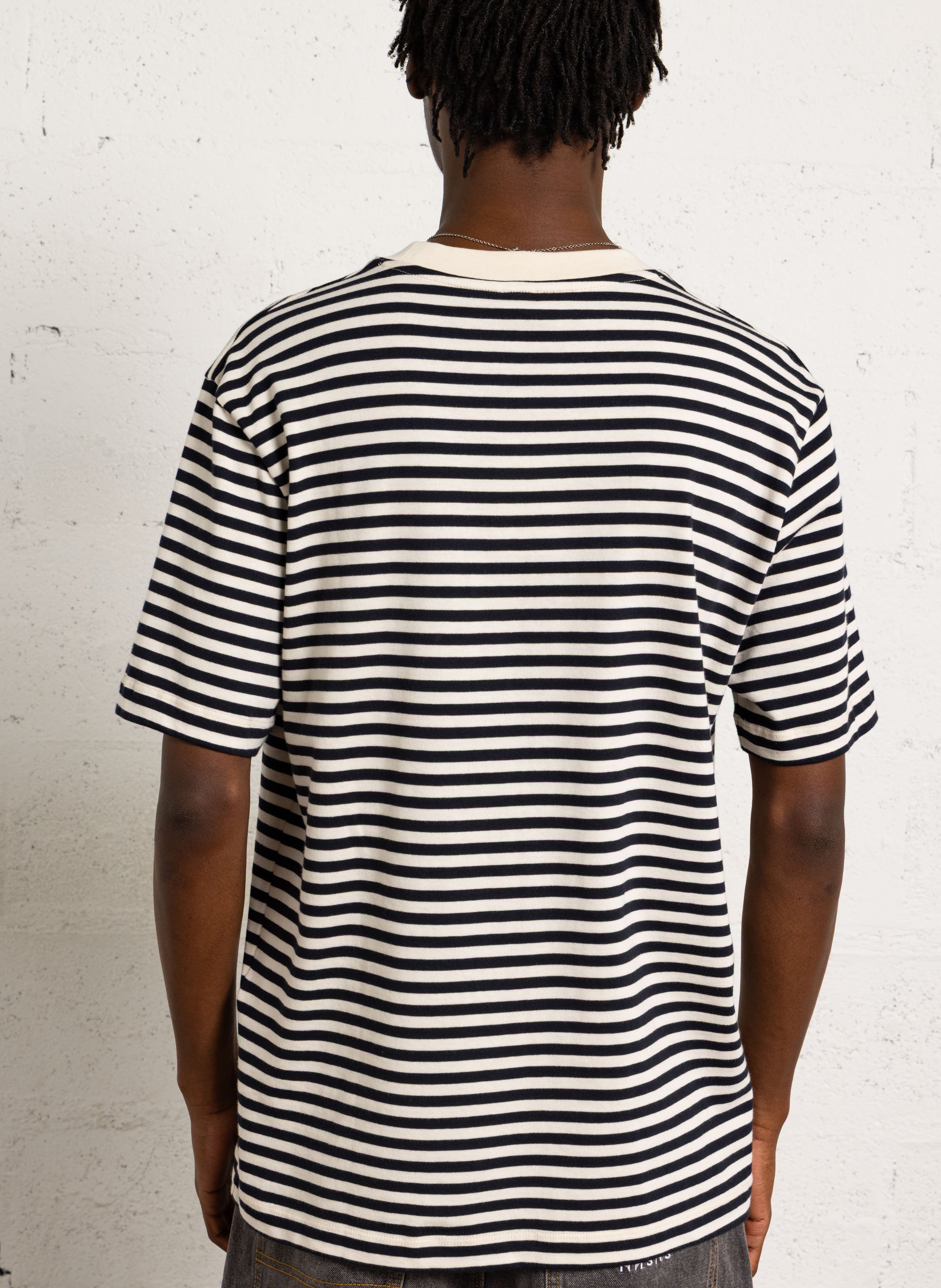 T-shirt oversize en coton AU PRINTEMPS PARIS Bleu