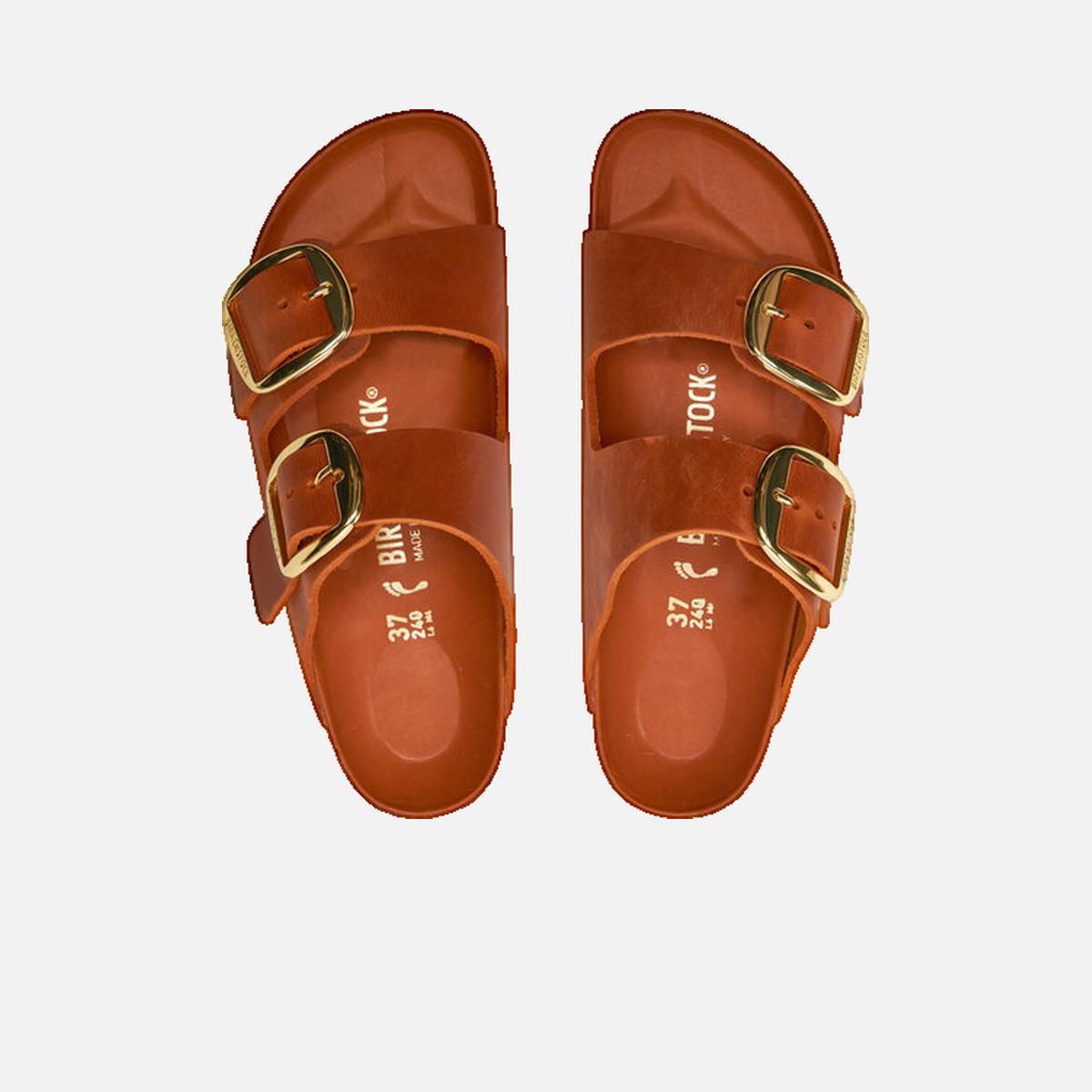 Arizona flat sandals BIRKENSTOCK Orange