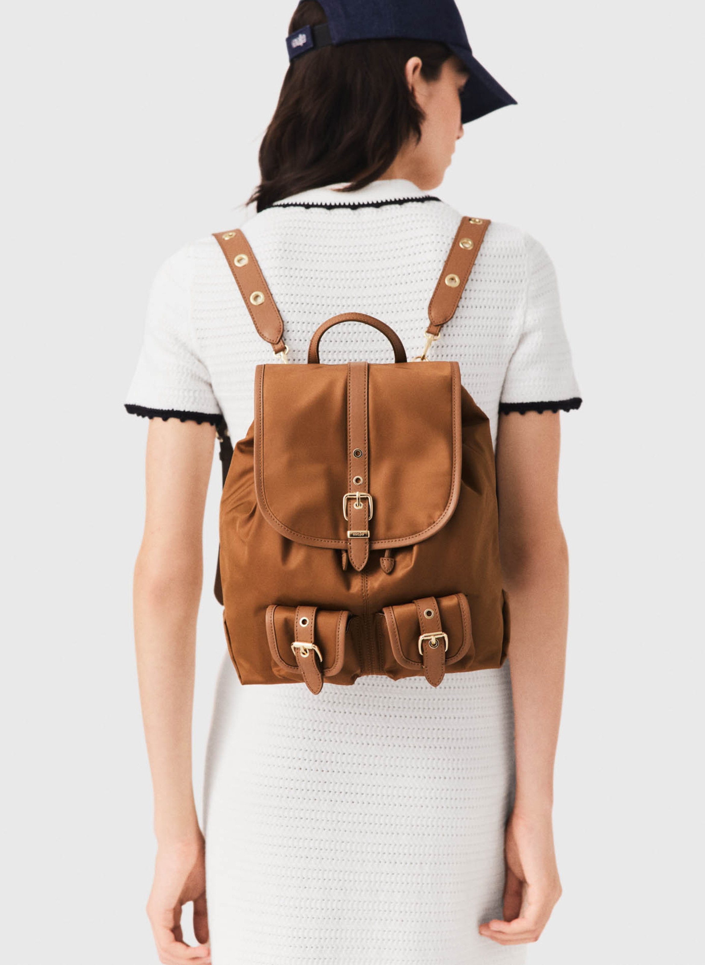 Sac à dos MAJE Beige