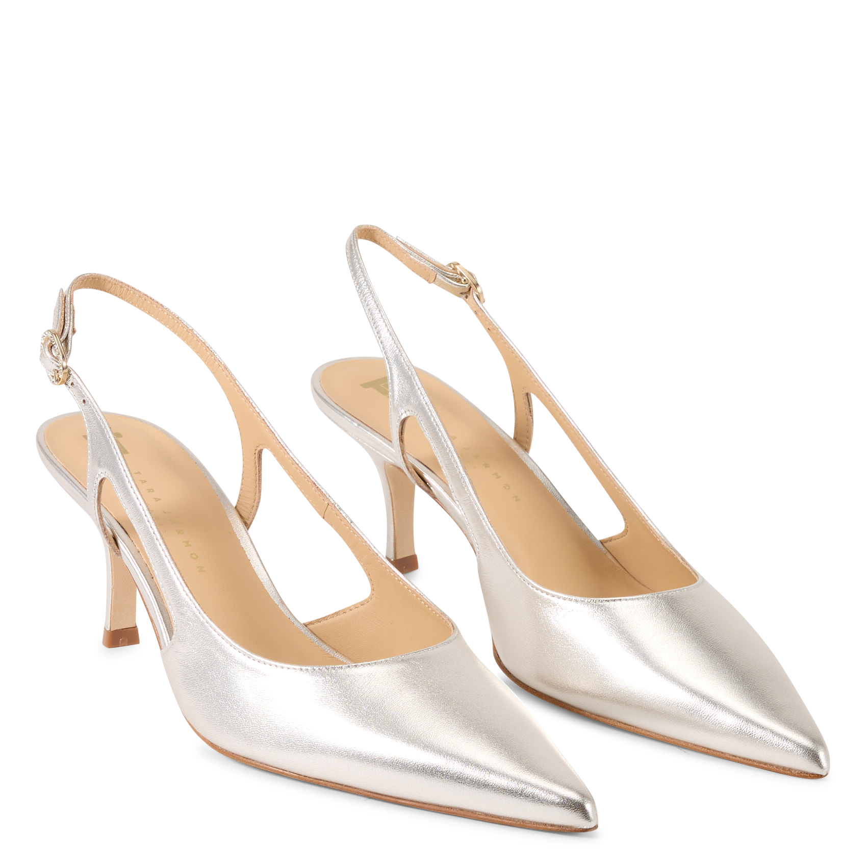 Glansleren pumps TARA JARMON Goudkleurig